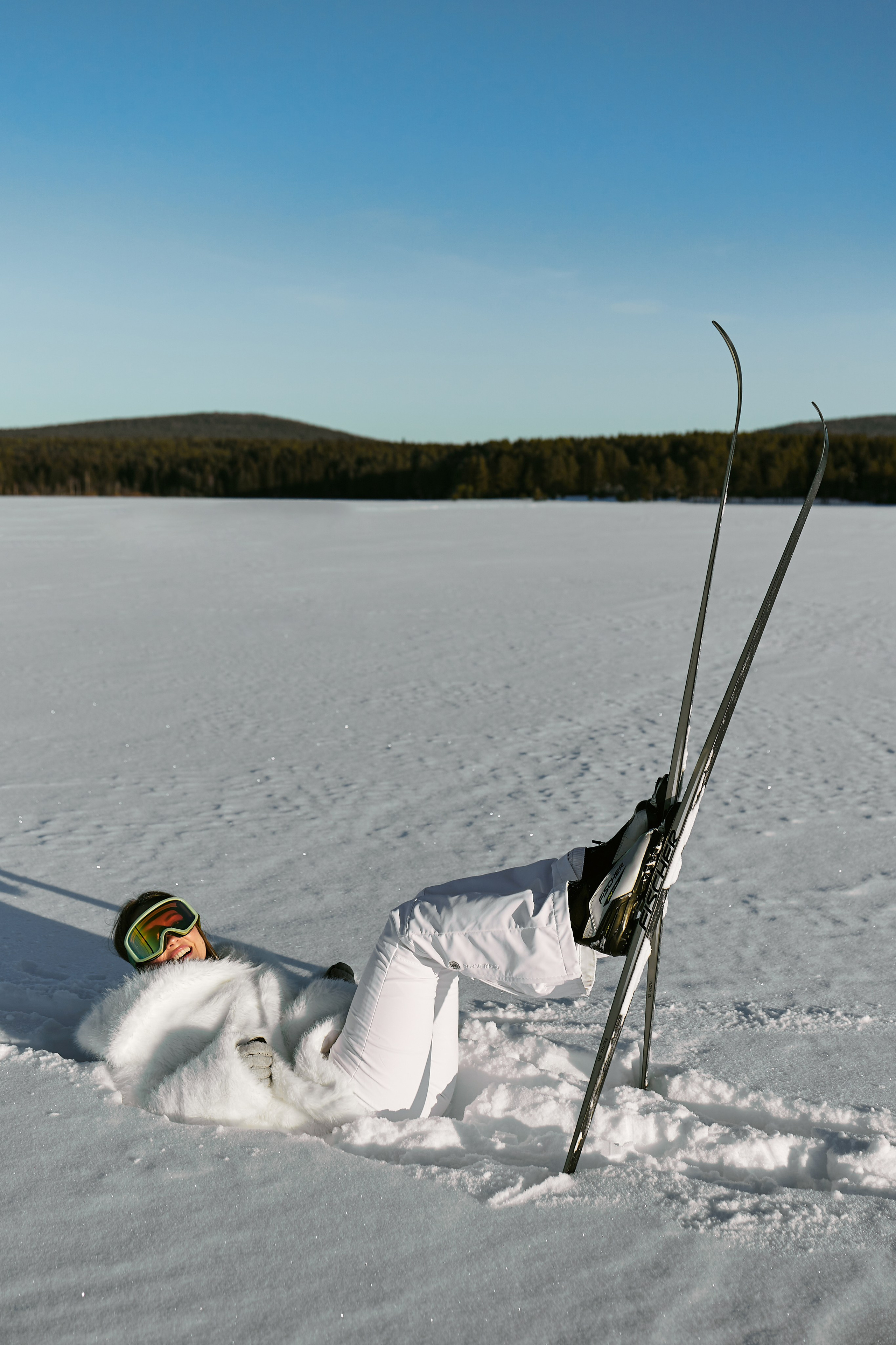 Лыжница. Александр и Евгения Фокины — фотограф Екатеринбург, Первоуральск