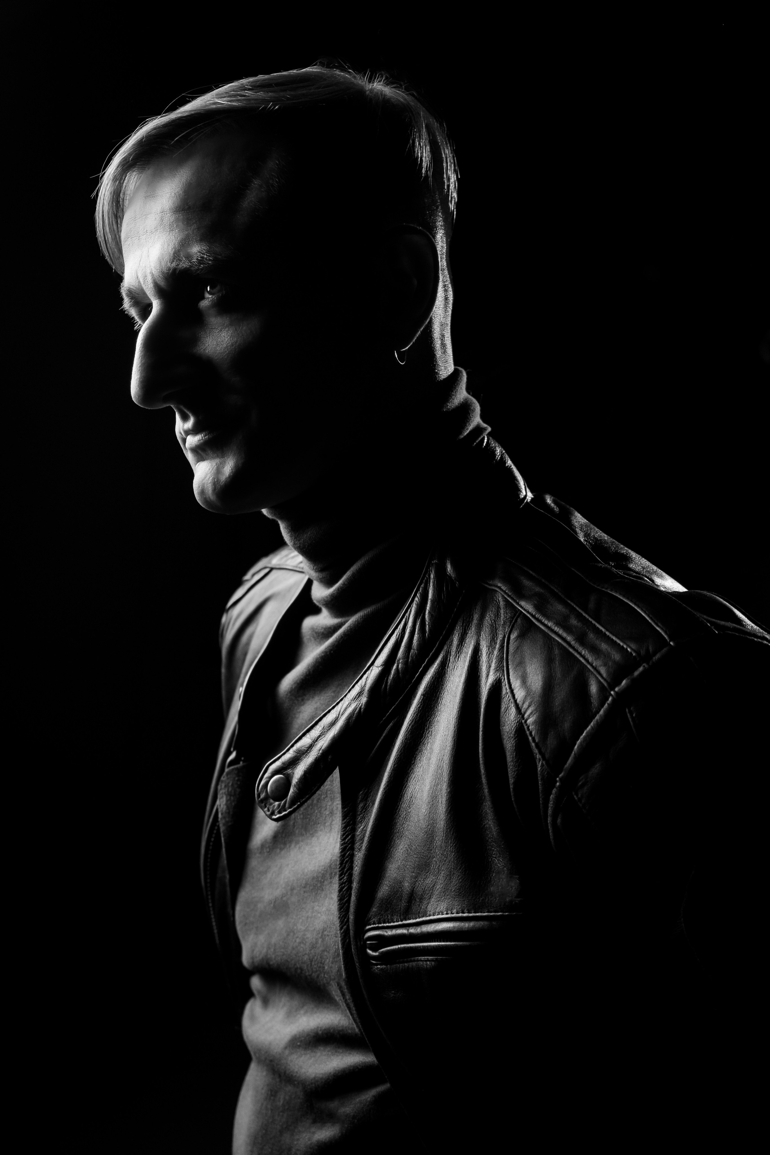 Мужской портрет. Фотограф и оператор Илья Гунбин