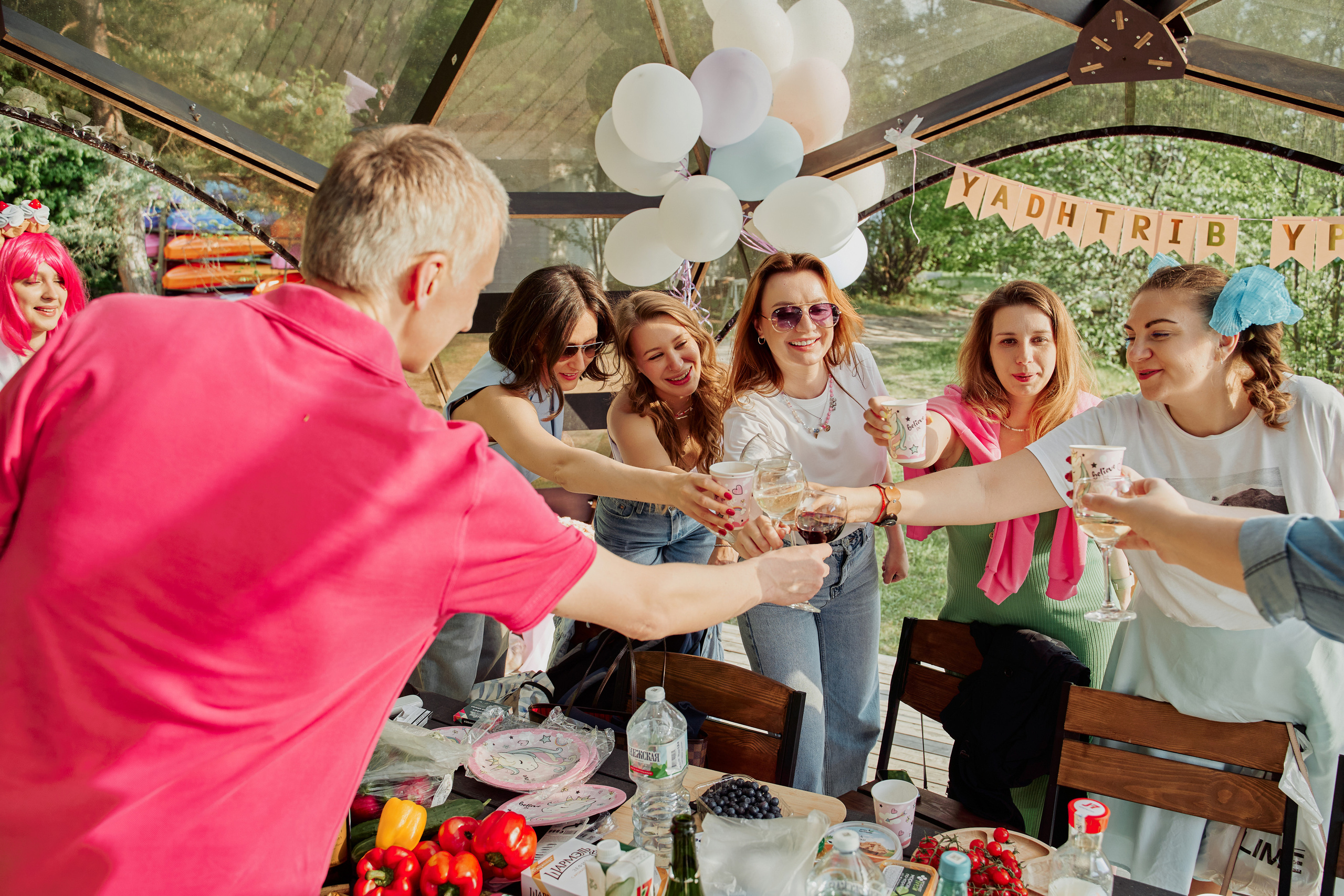 День рождения Алены. Фотограф Москва Арина Клокова