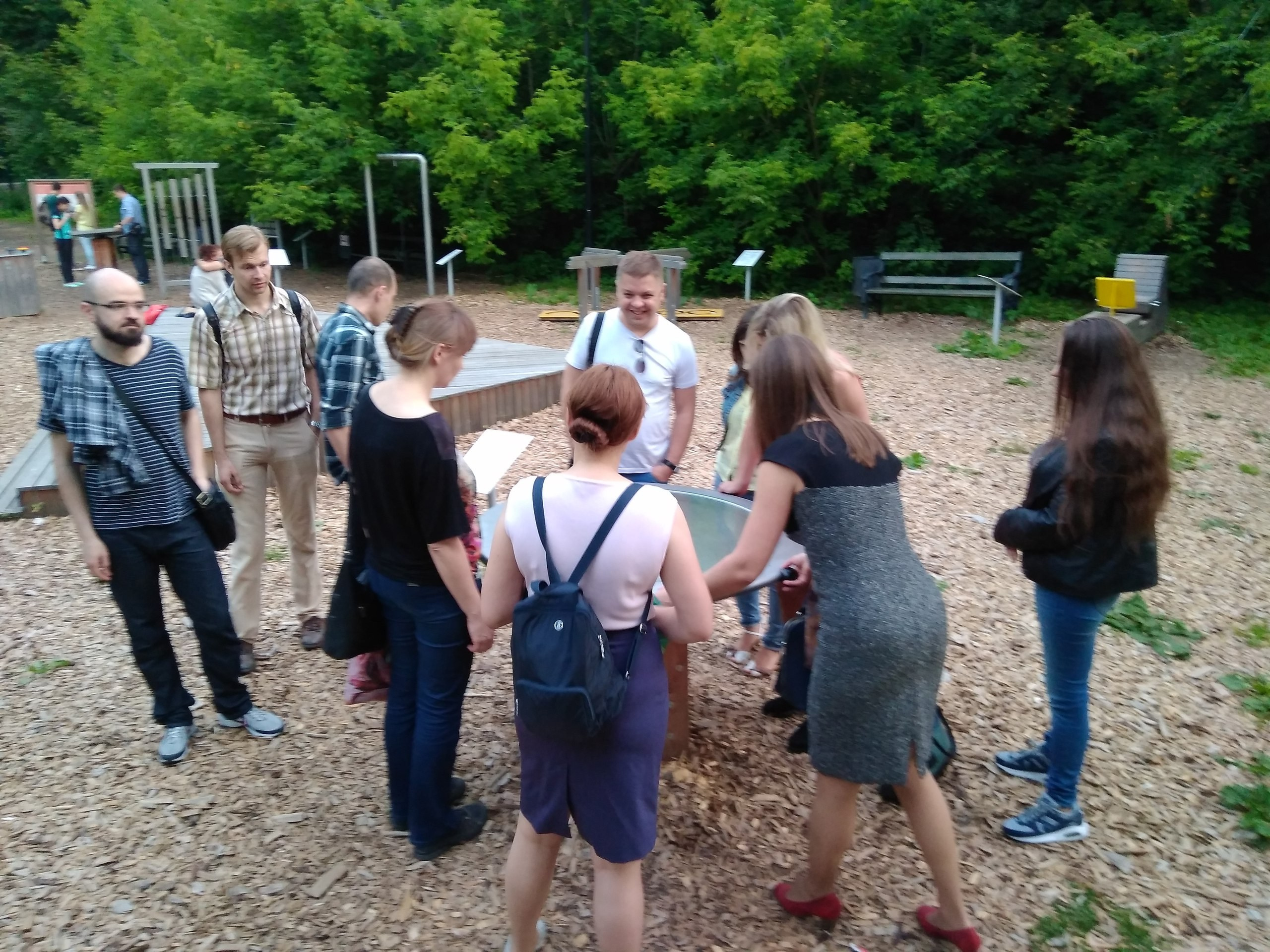 Прогулка на Воробьевых горах | 25.07.2017. Галерея Фантим