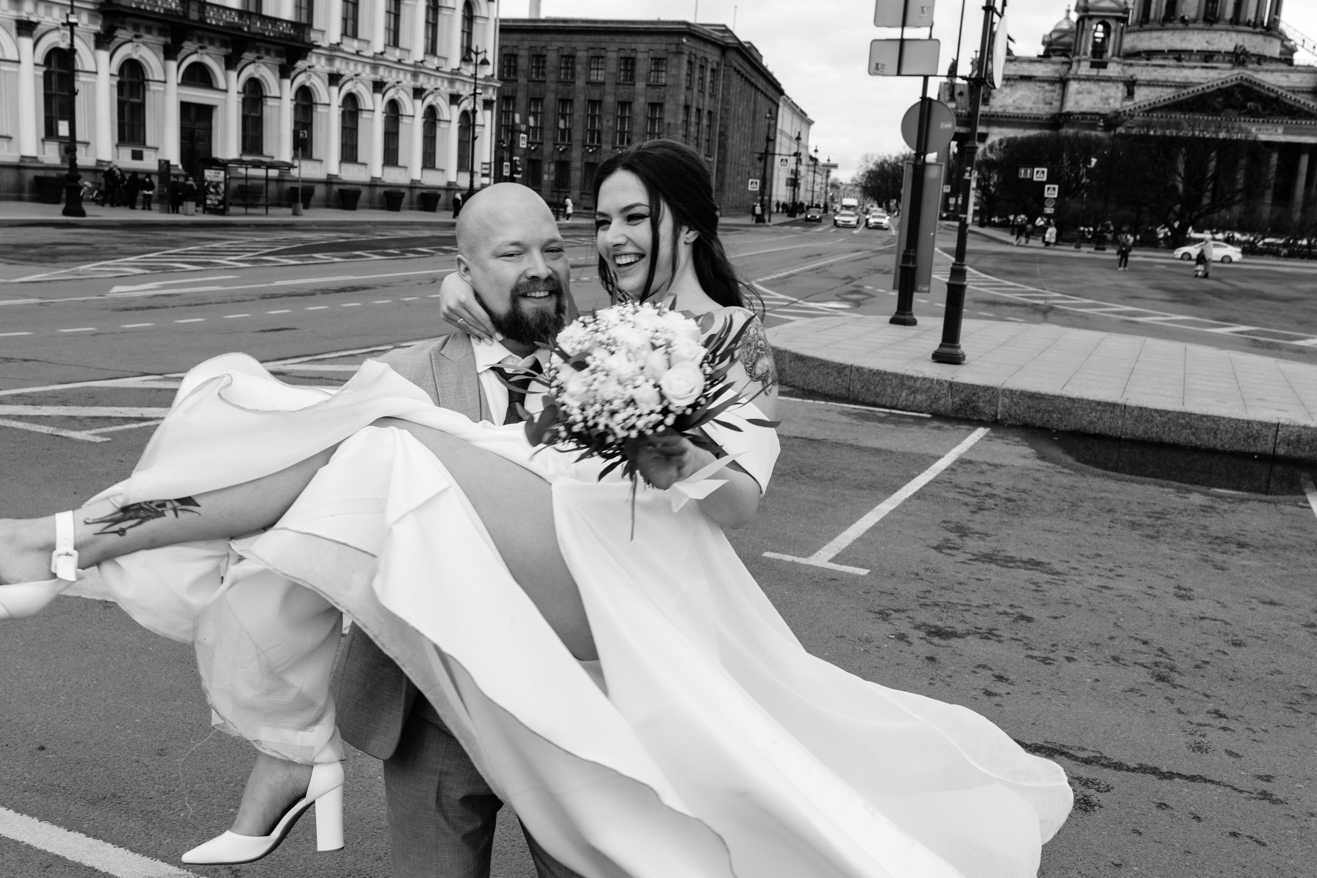 Два образа на этих снимках. Свадебный фотограф СПБ