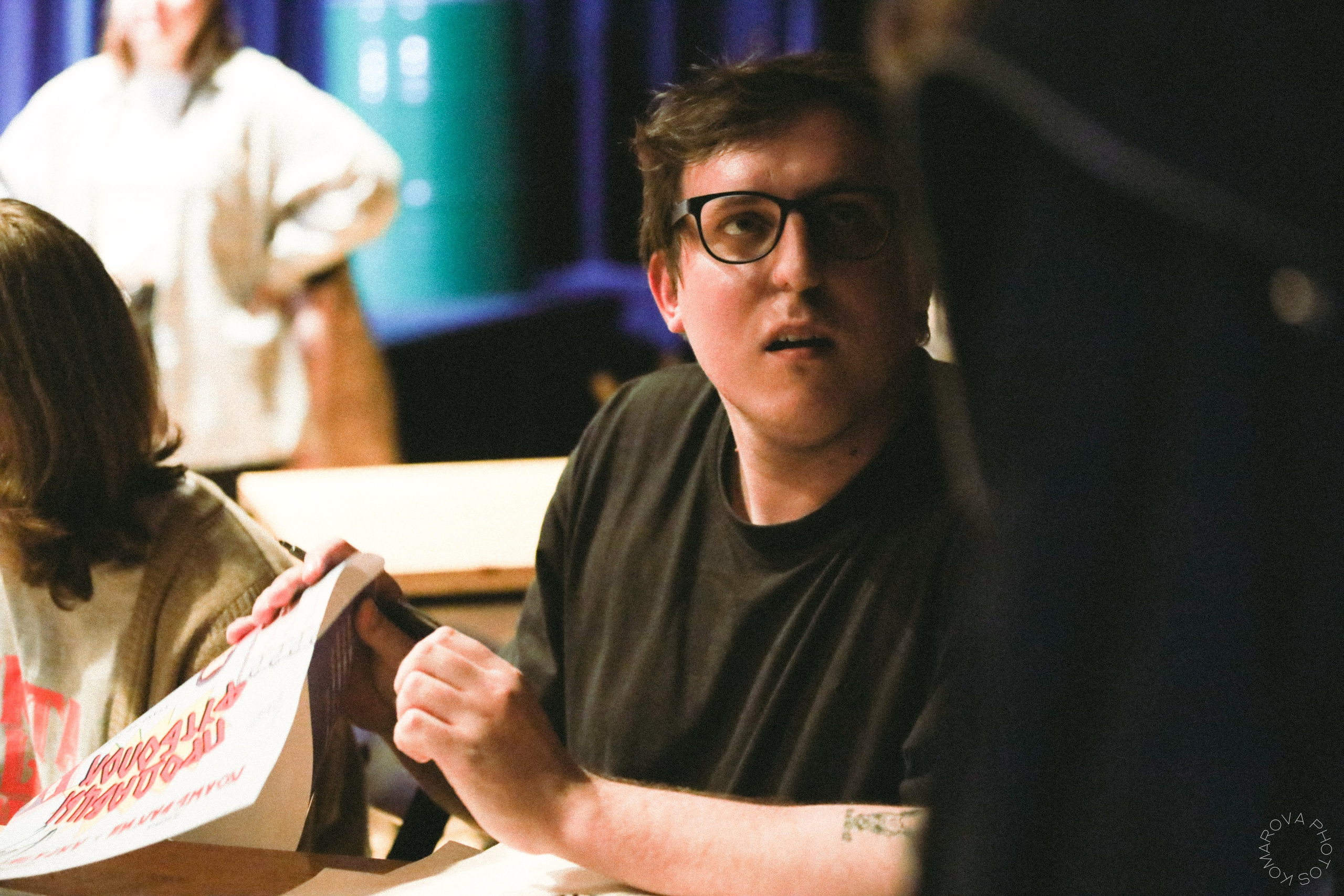 Stand up. Продавцы футболок