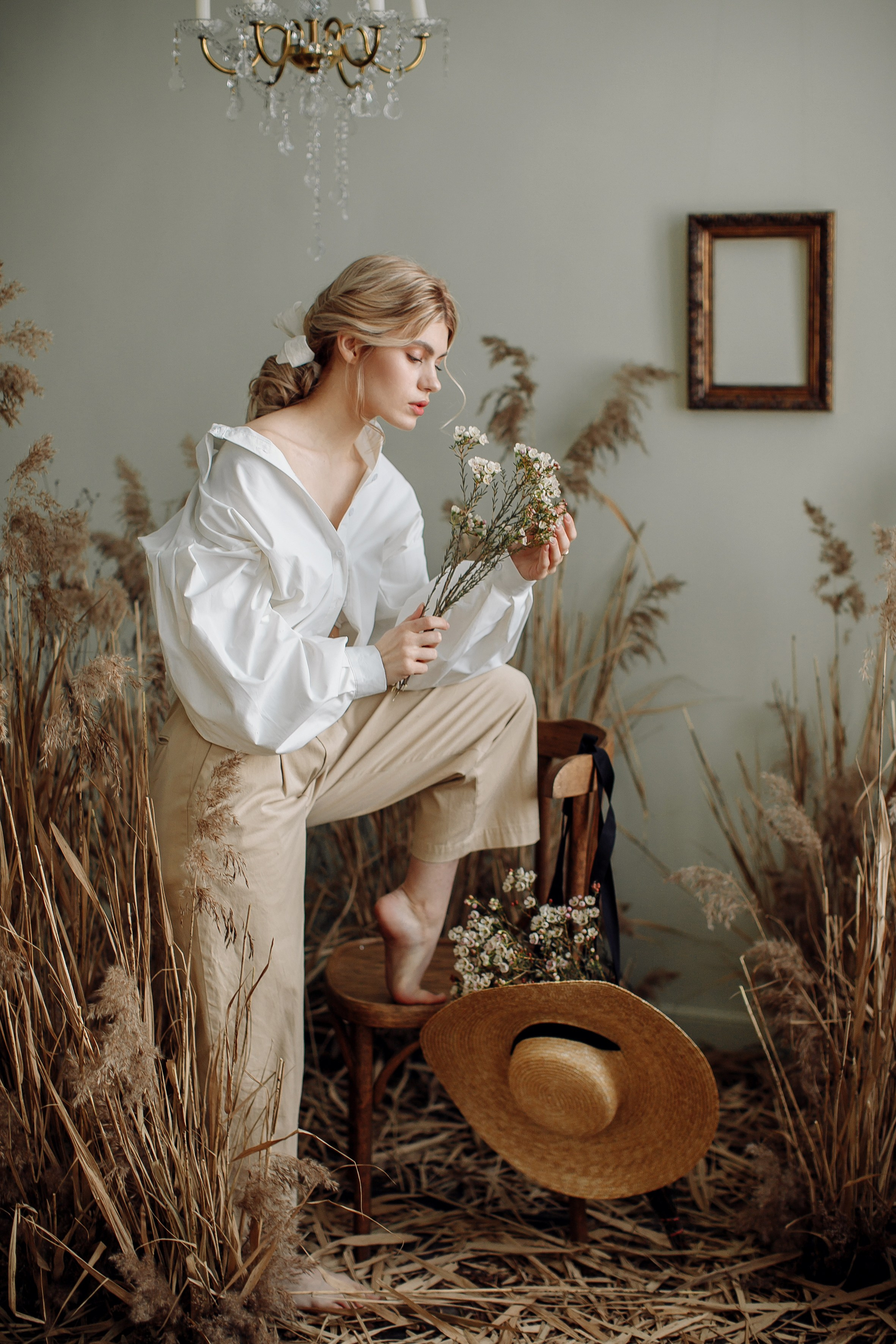 Портретная фотосессия Насти. Свадебный фотограф Москва