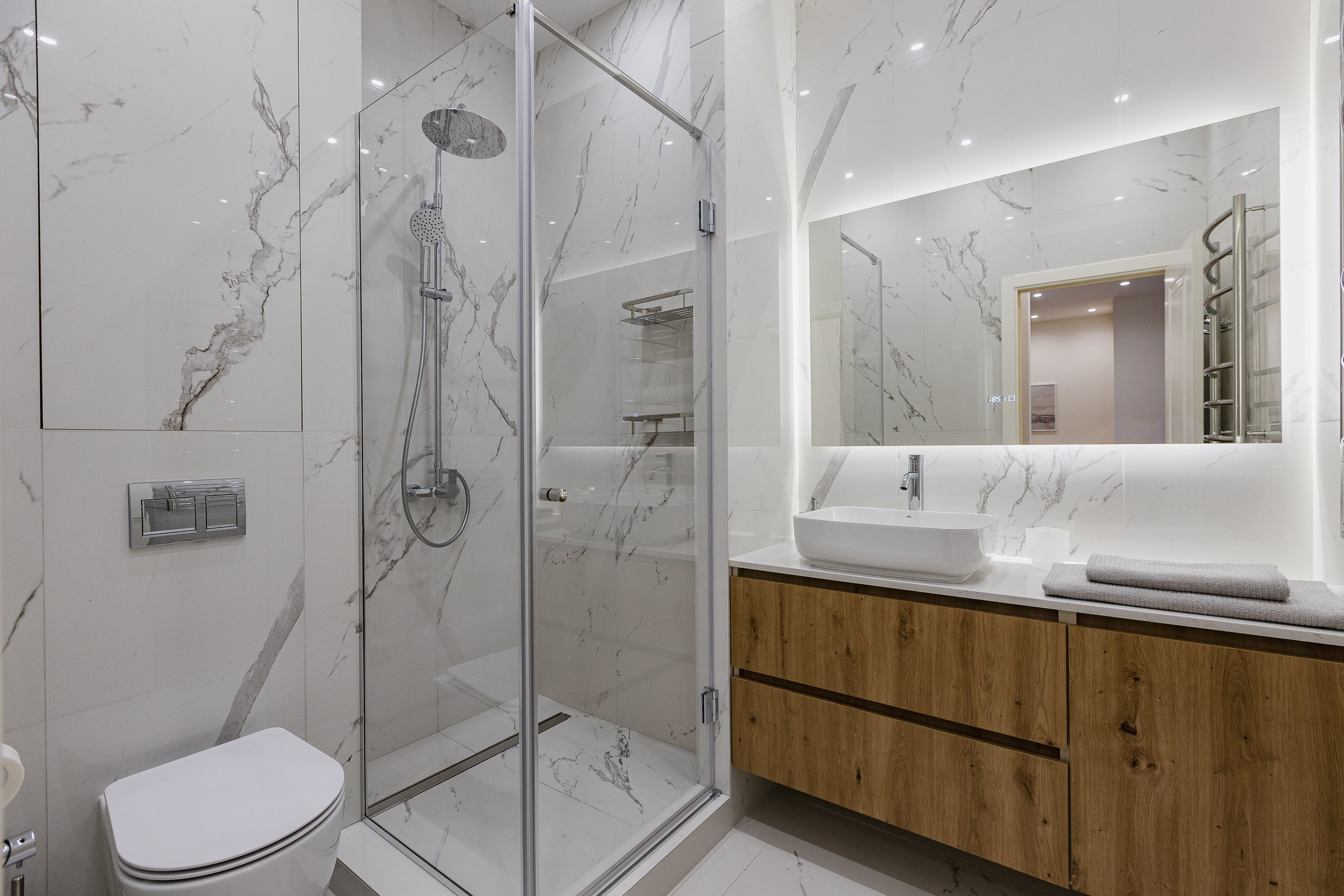 ЖК Левел Причальный. Интерьерный фотограф в Москве Роман Потапов