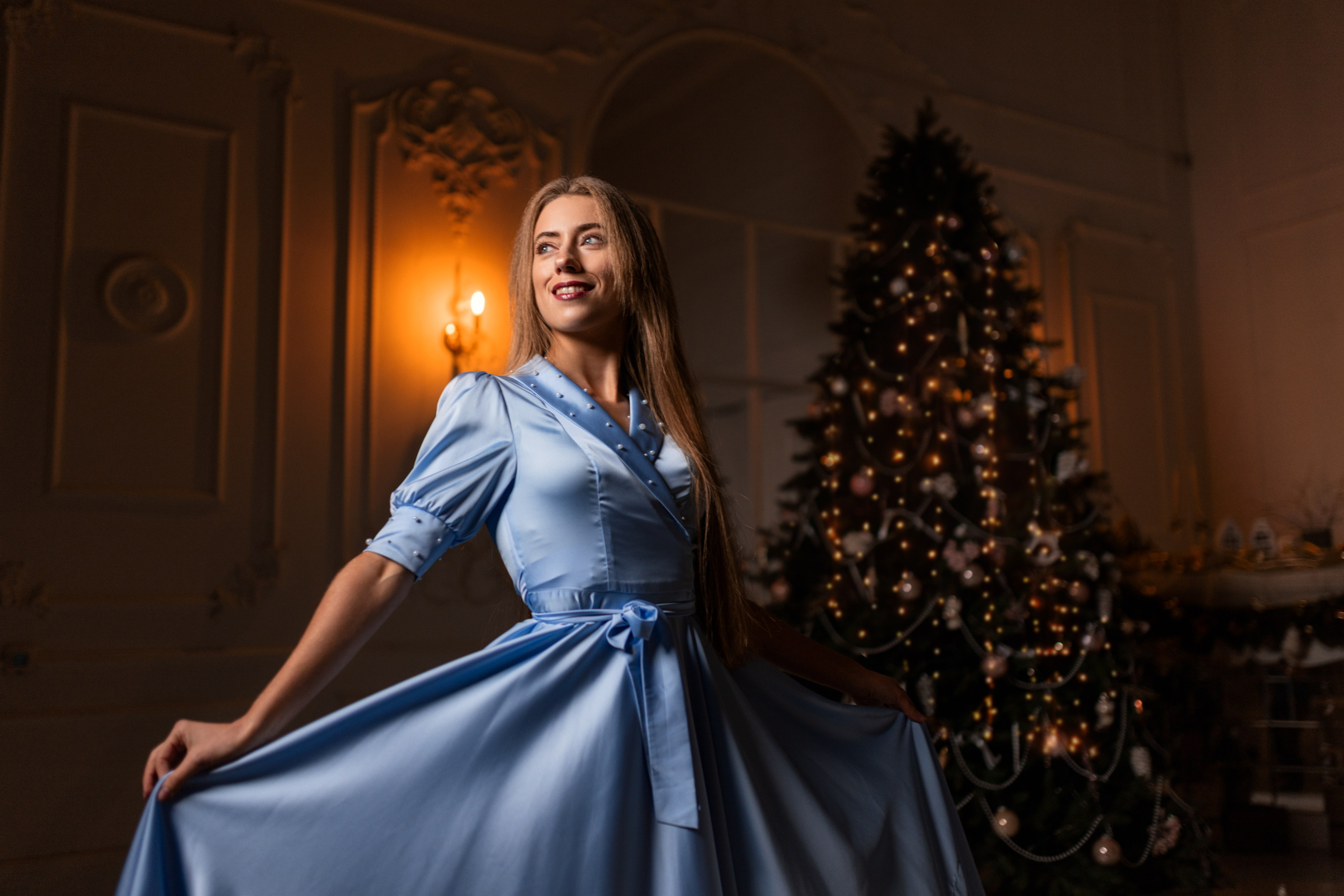 Студийная фотосессия в интерьере в Воронеже для Виктории