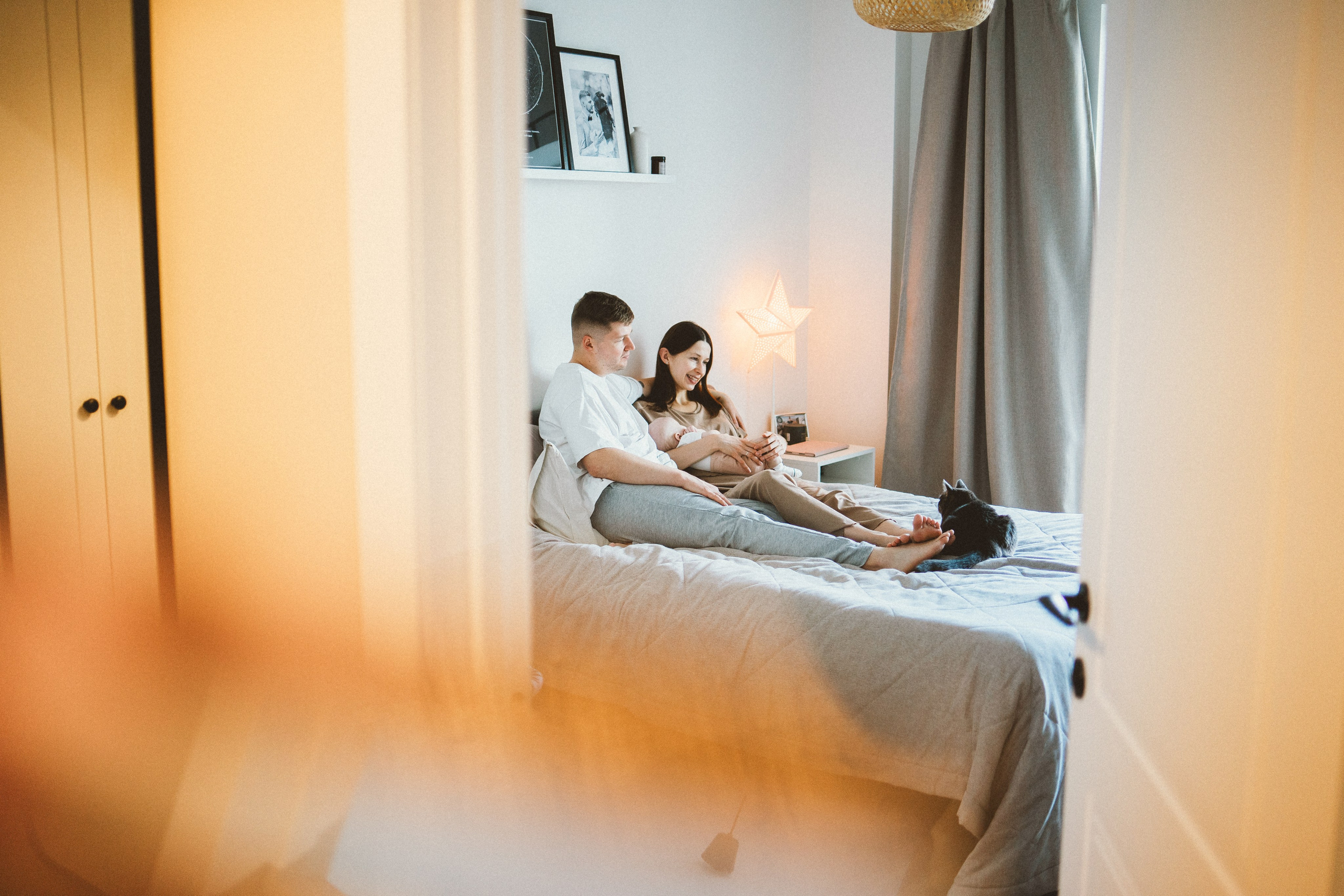 Катя, Женя, Степан и котики