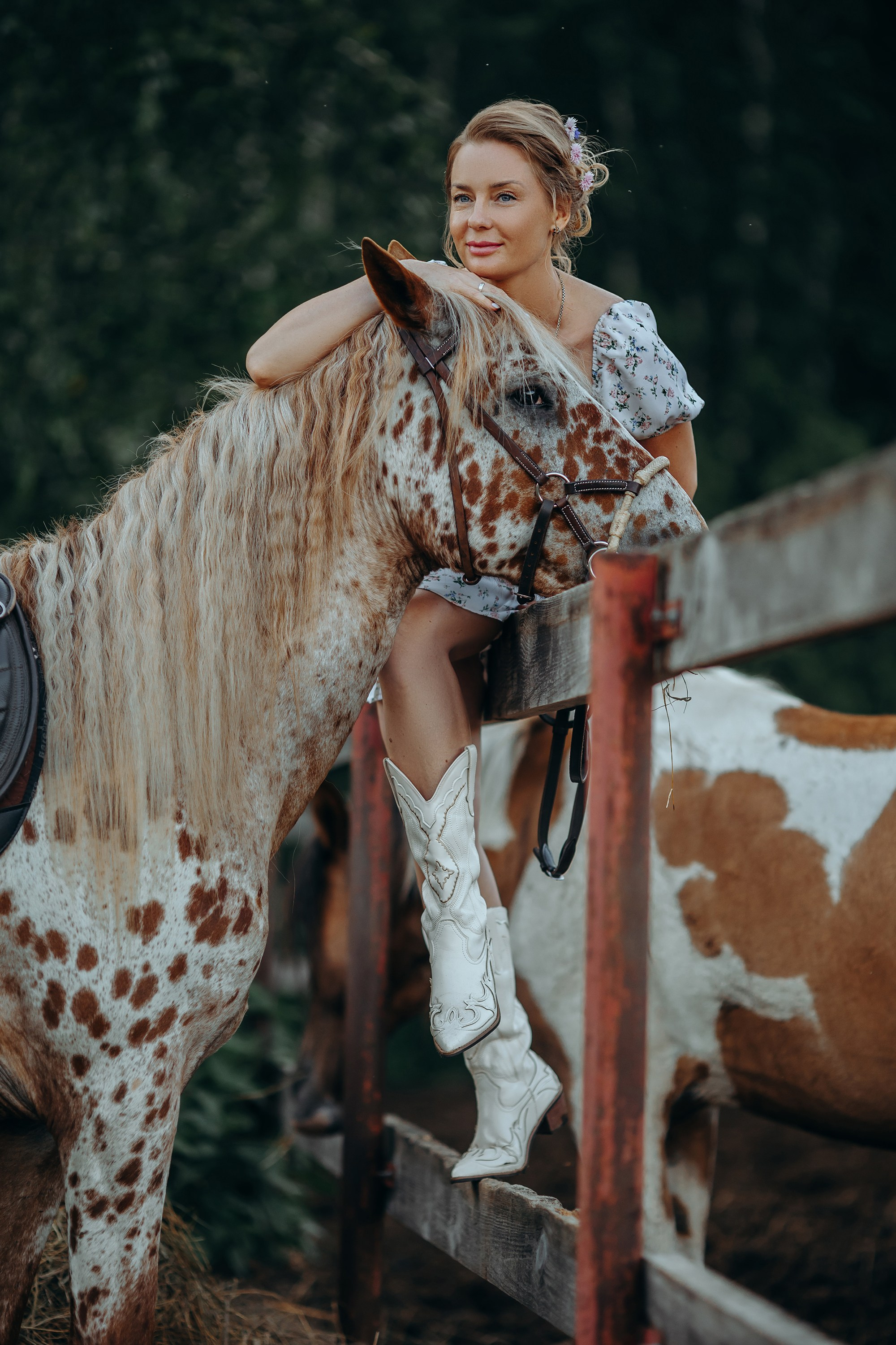 Пятнистая история. Анна Молчанова конный фотограф в Тюмени | фотосессии с лошадьми Тюмень