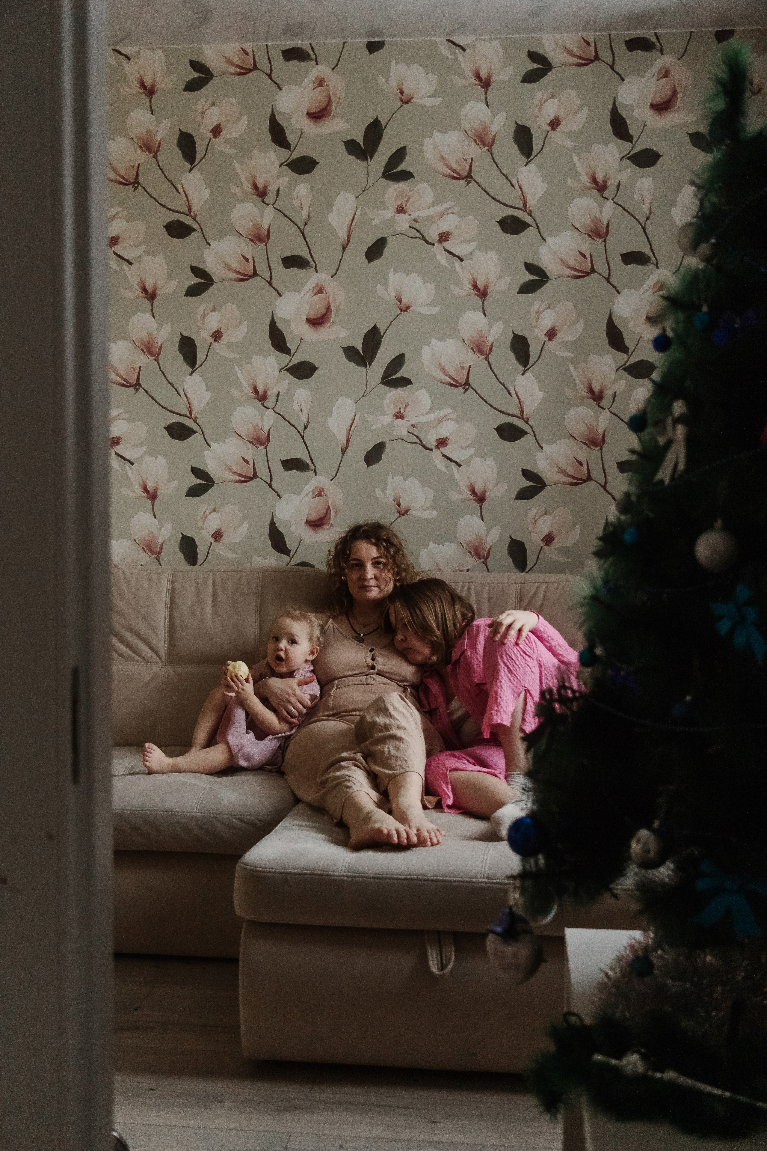 Домашняя фотосессия многодетной семьи. Семейный фотограф в Томске Максимова Екатерина