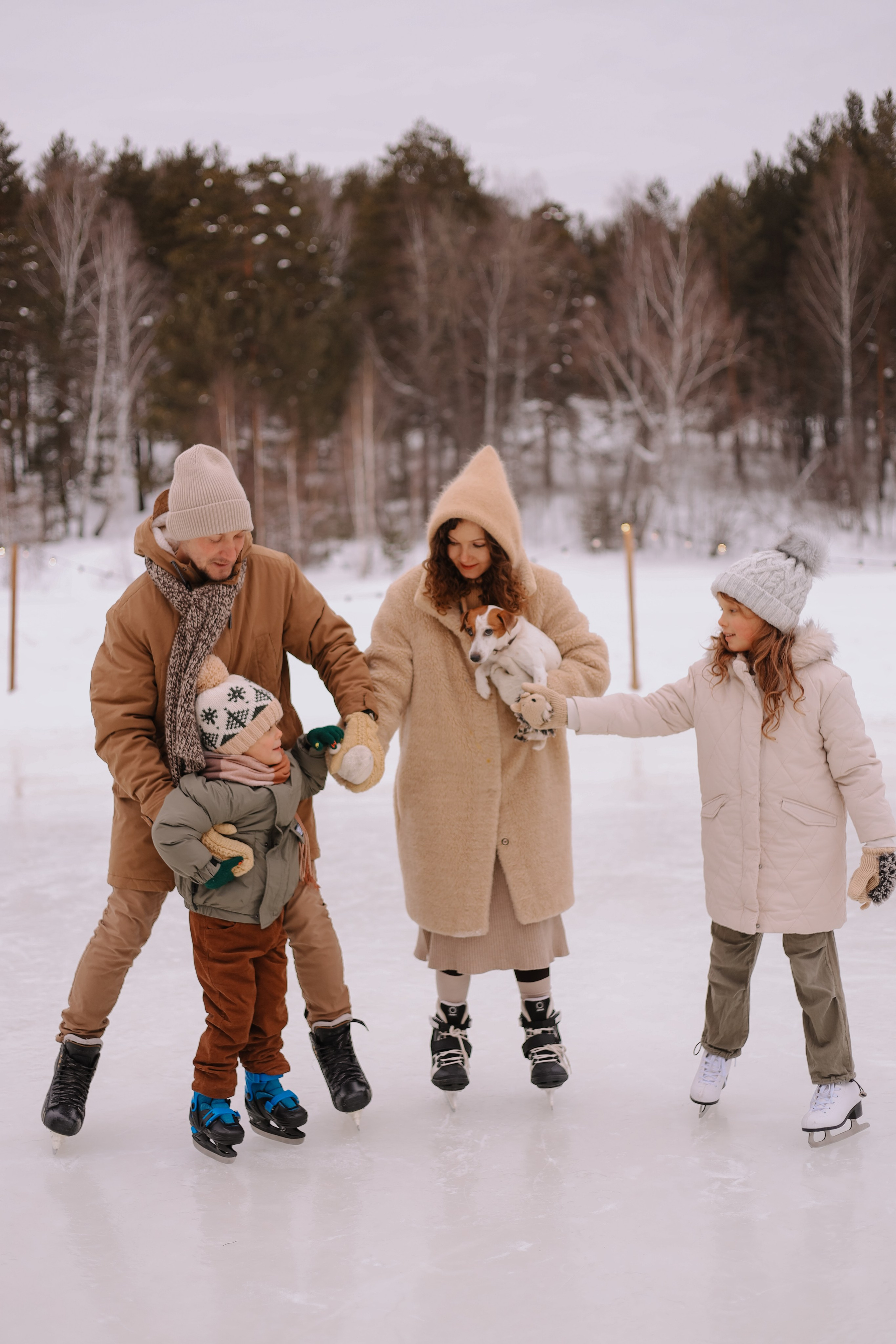 Семья, домик, зима. Marina Shakirova Photography