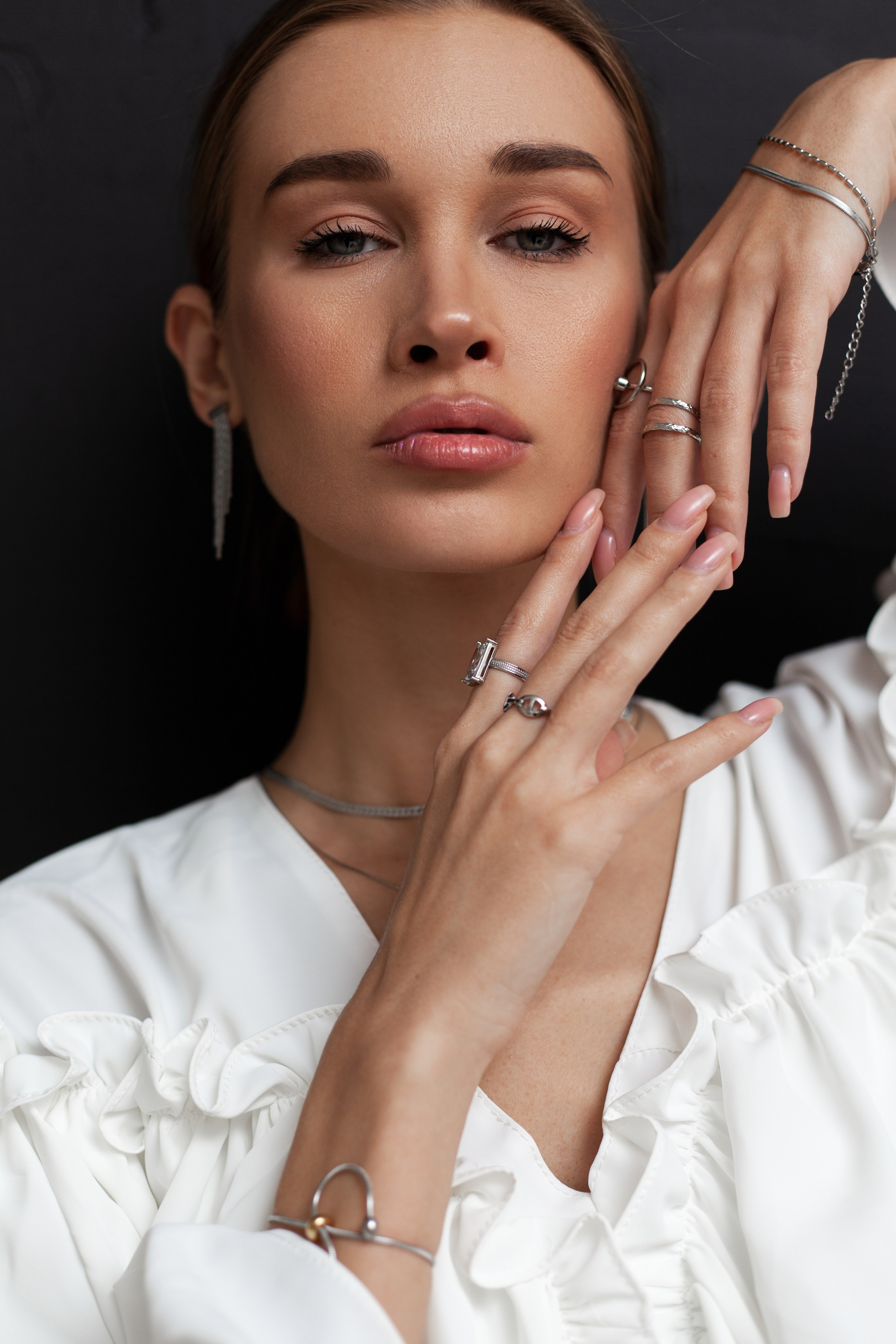 фотосессия для девушки в студии