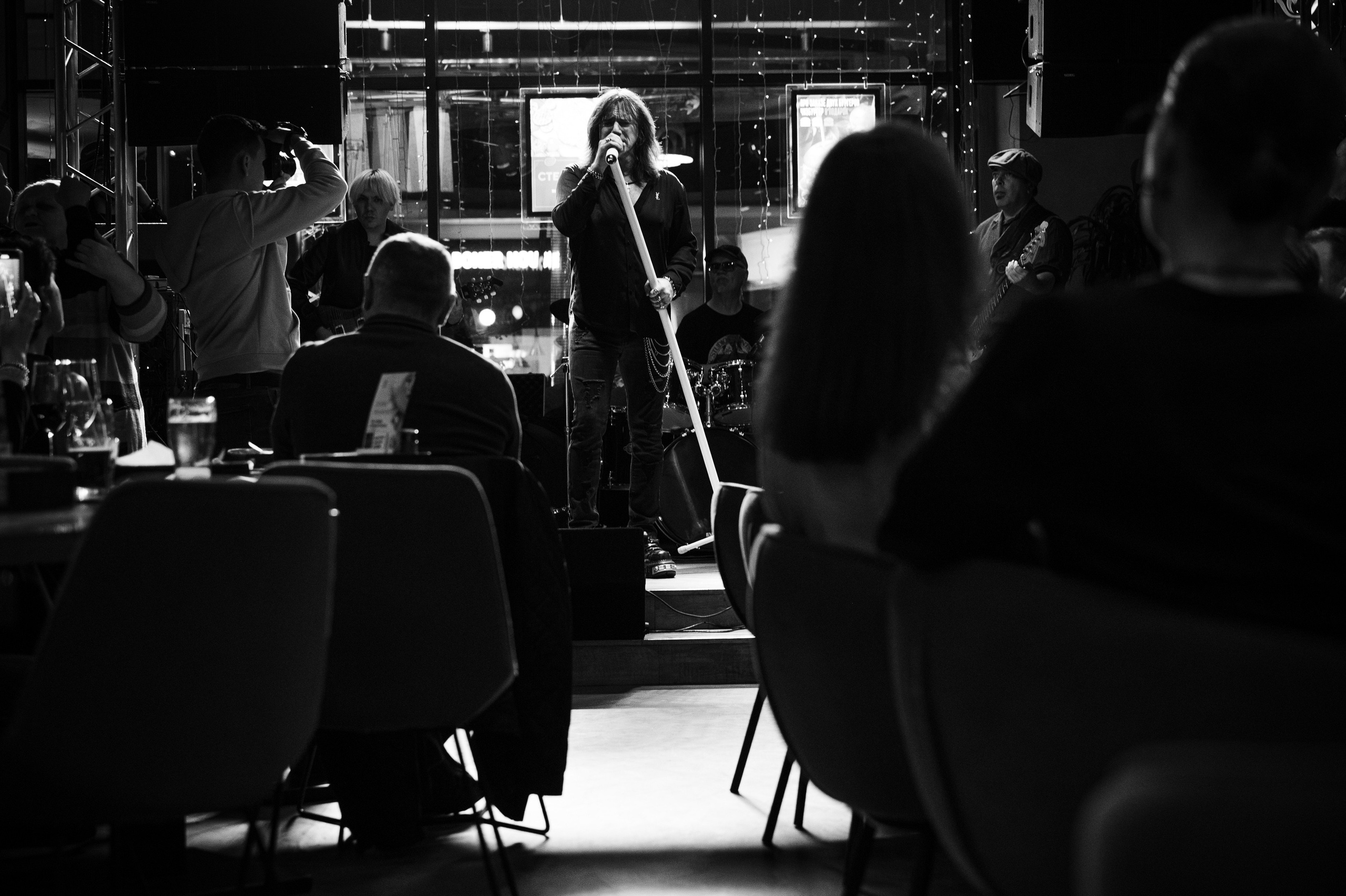 Андрей Храмов Бэнд «Классика зарубежного рока» (26.09.2025, ресторан Жаровня). Photographer in Moscow Anna Chistiakova