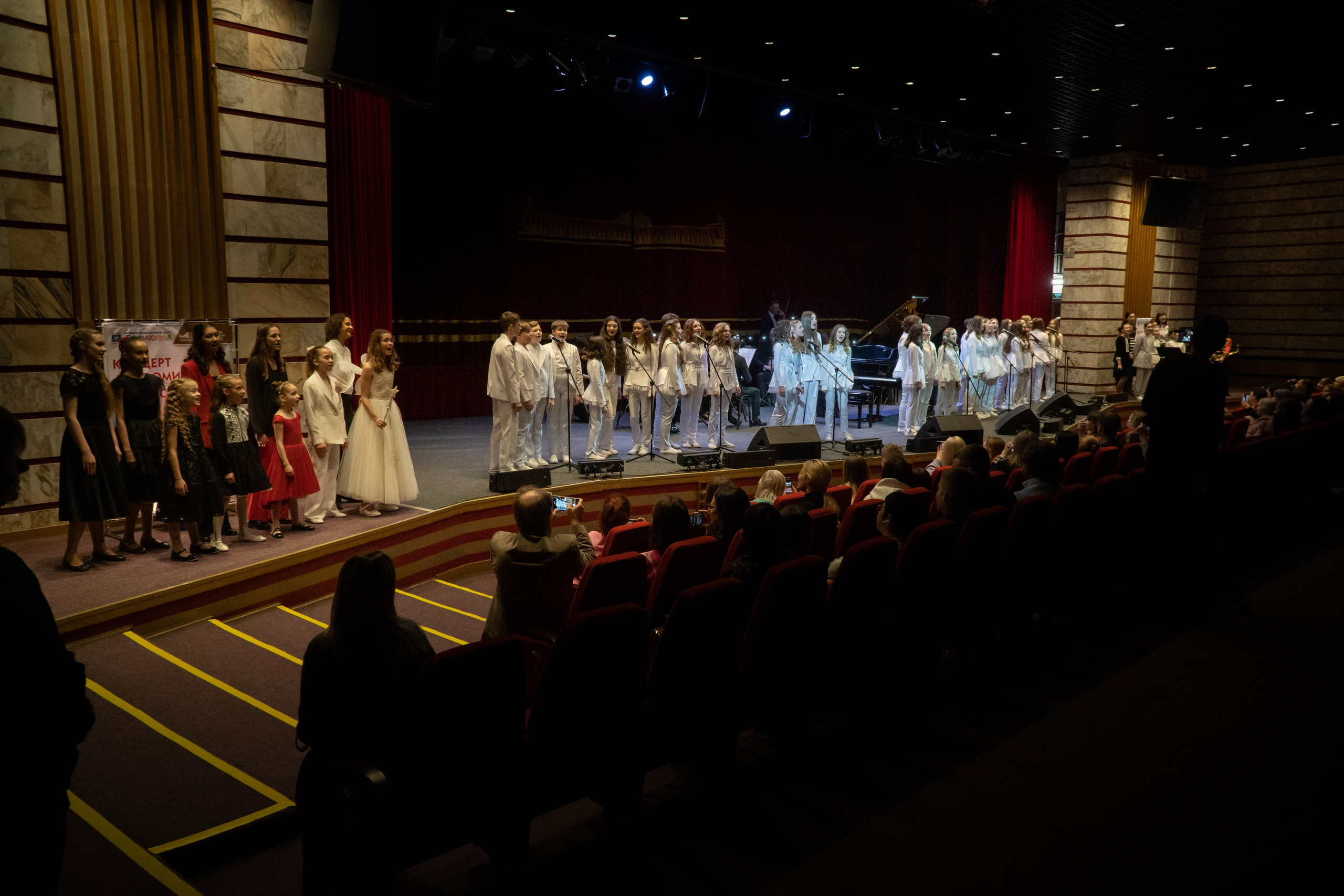 Съёмка концерта Домисольки с оркестром. «Студия DRONAVT`s» — видеосъёмка и фотография г. Москва