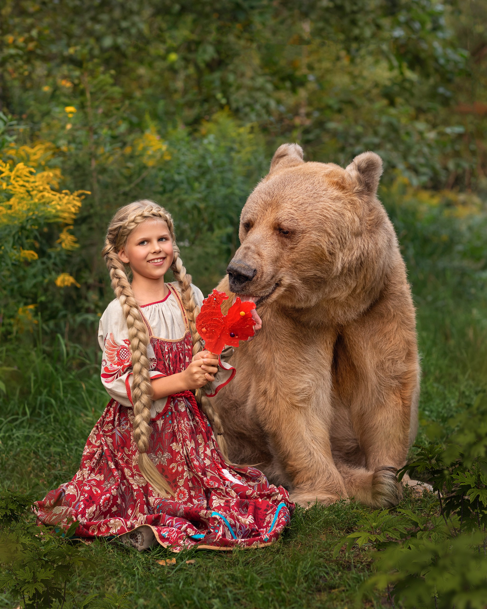 Семейная съемка с животными. Детский и семейный фотограф Елена Михайлова в Москве