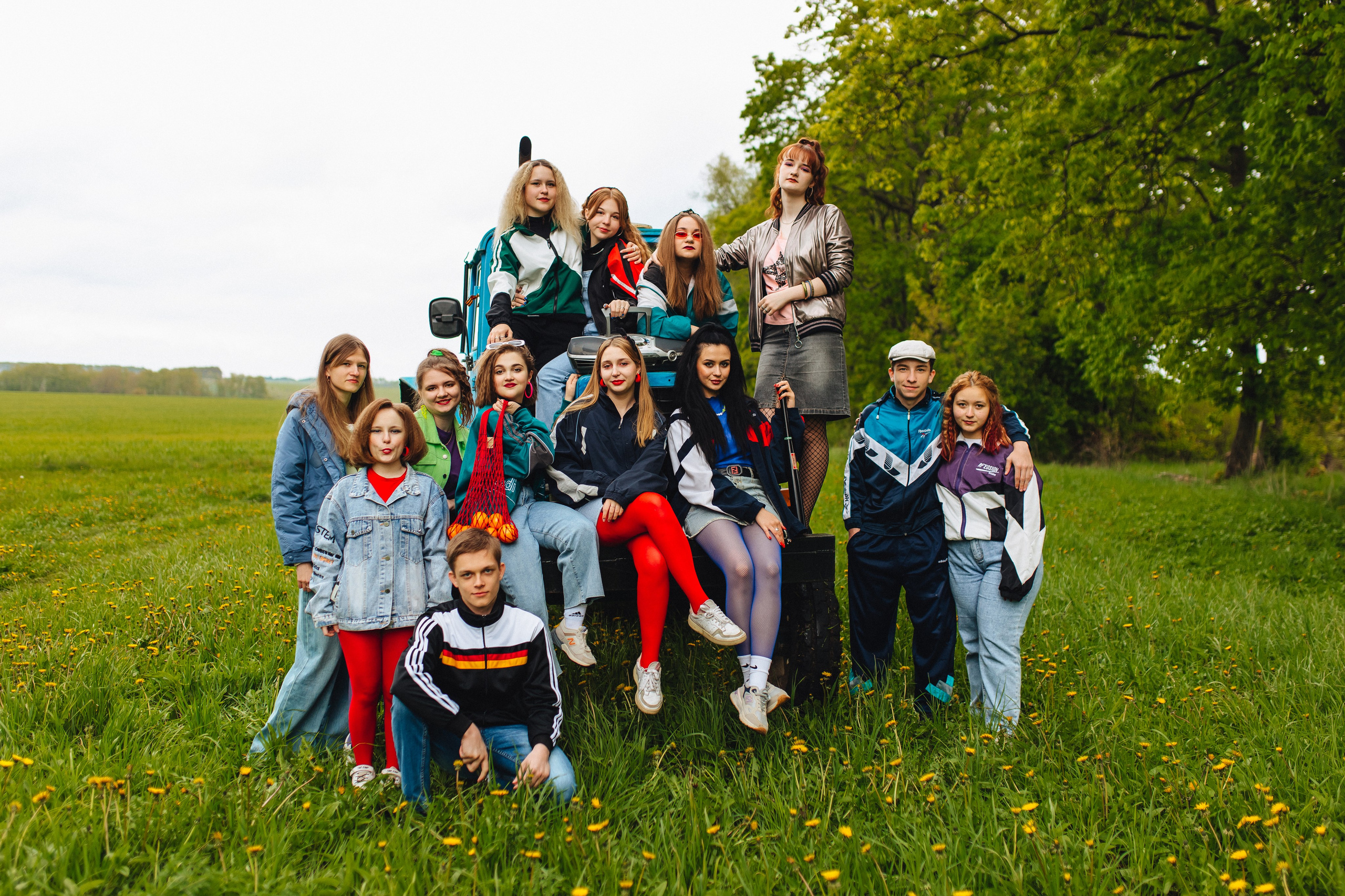 Синий трактор. Свадебный и семейный фотограф в Туле и области Маша Костина