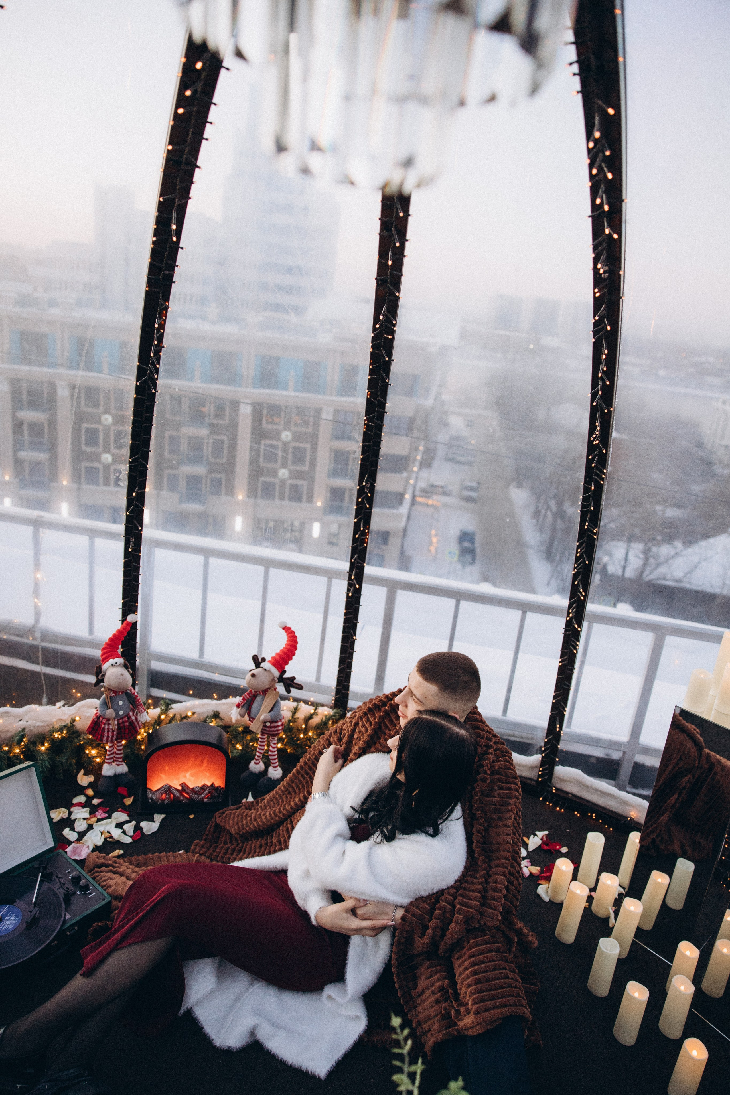 Свидание на крыше. Свадебный, семейный фотограф в Иркутске Светлана Макаричева