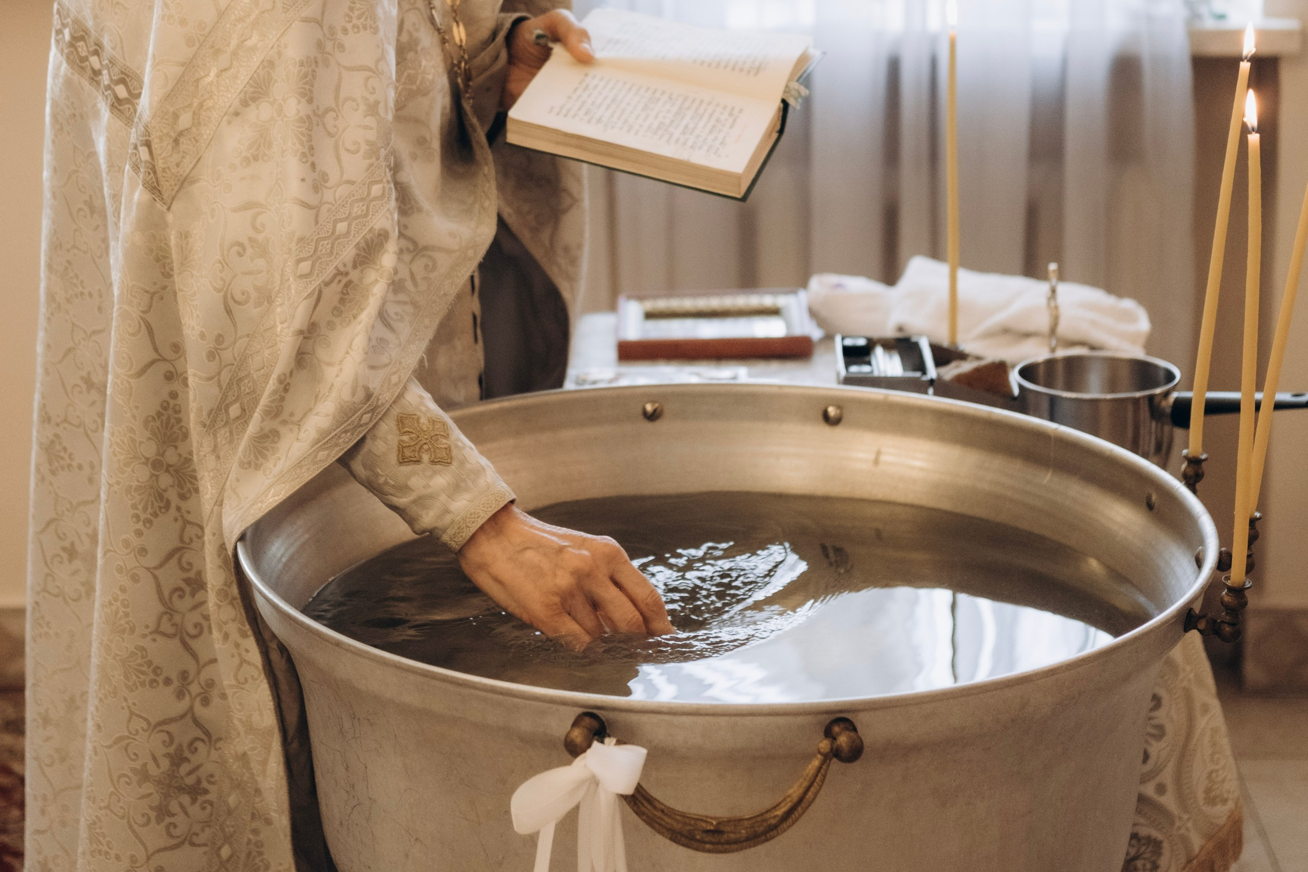 Крещение в Храме АрхангелаМихаила. Главная