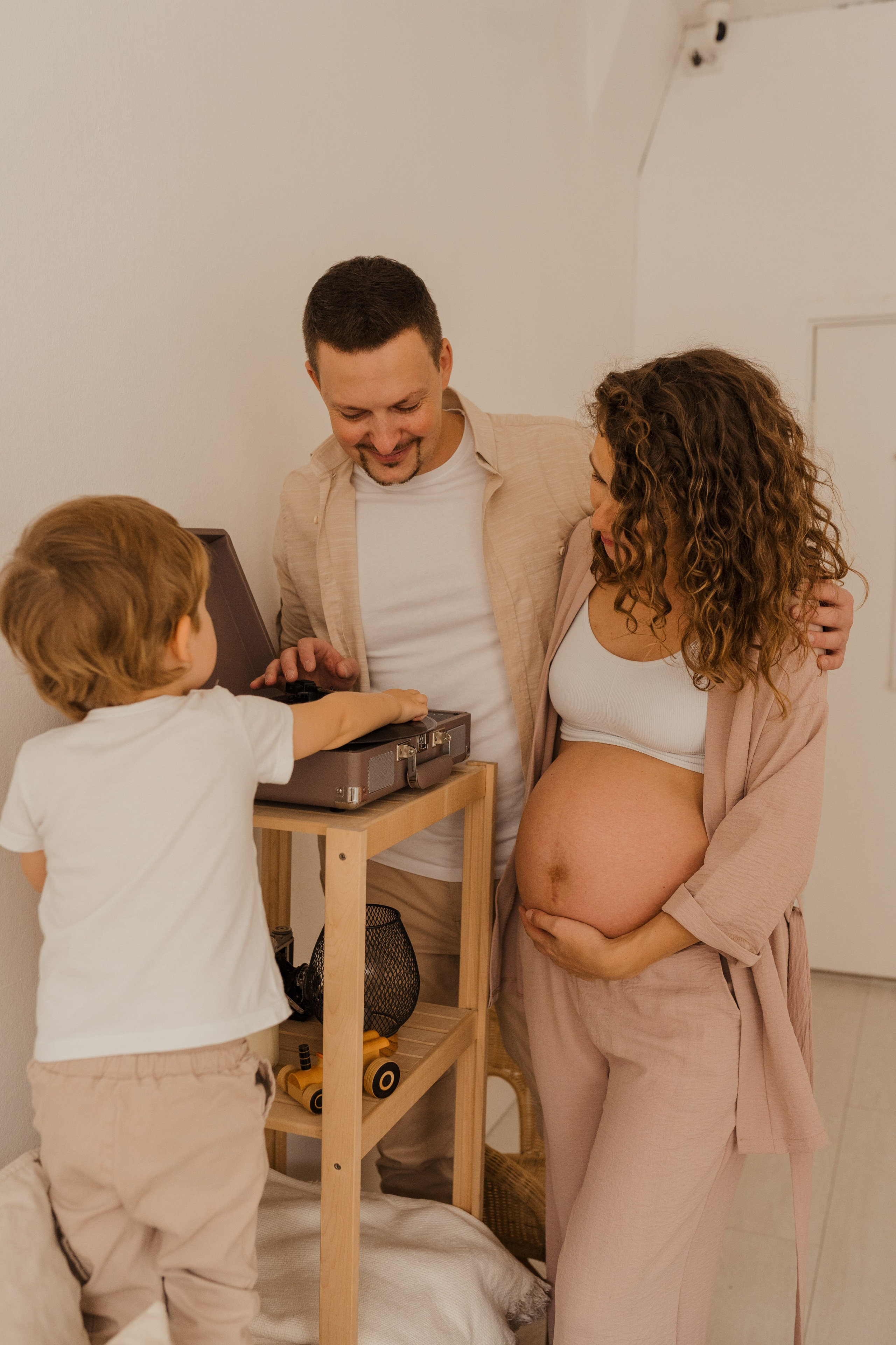 Семейная фотосессия в студии в Москве, семейный фотограф Анна Полушина. Свадебный фотограф в Москве Анна Полушина