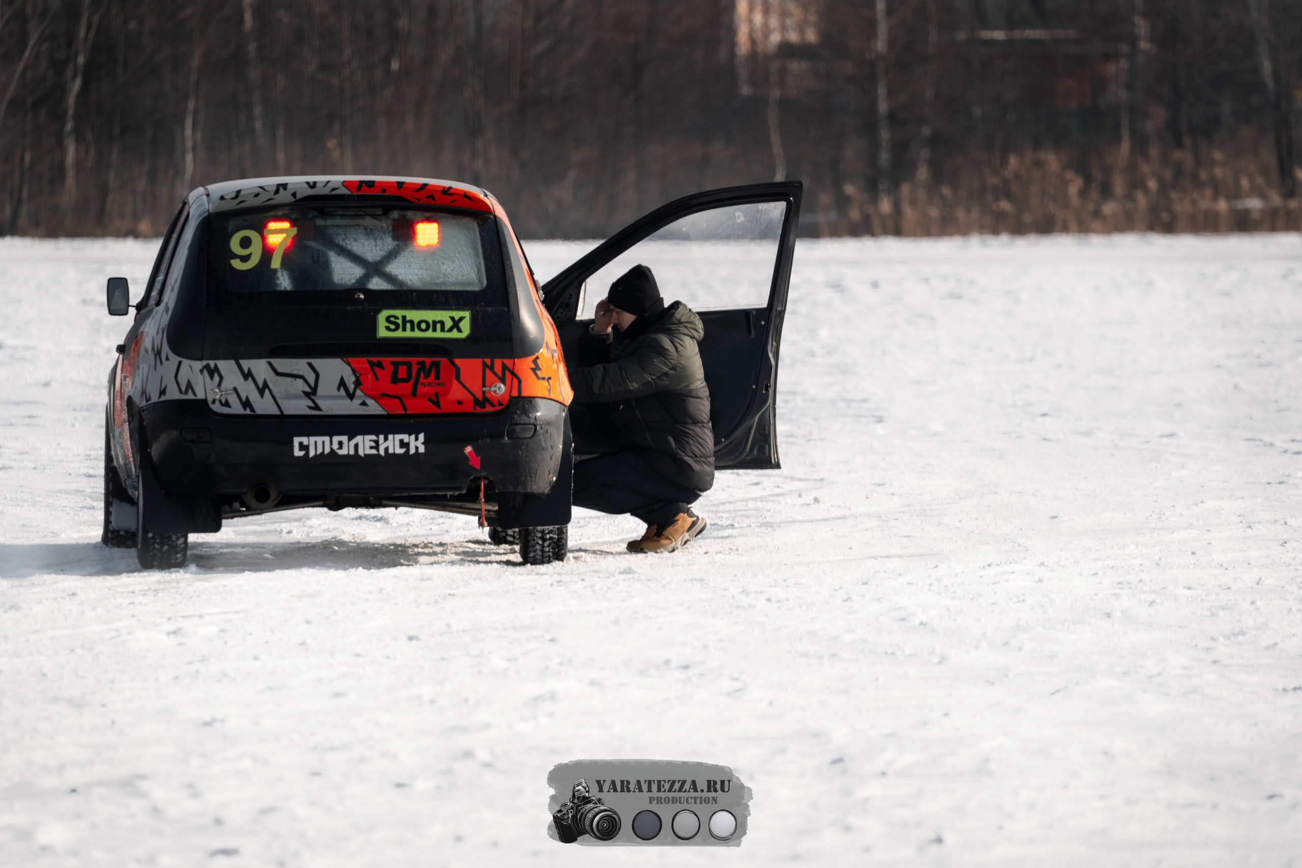 Тренировочный день на ледовой трассе. Yaratezza production