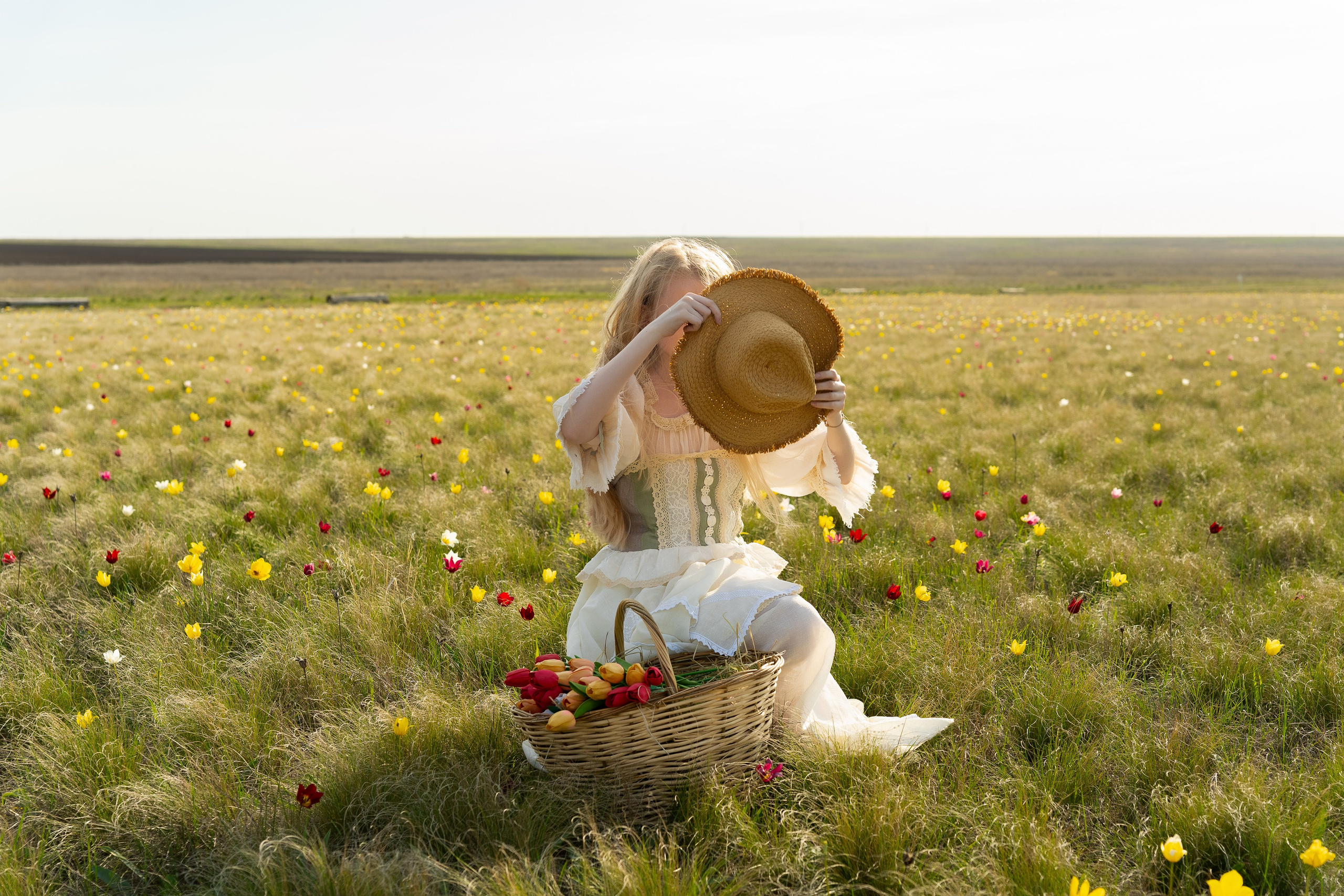 Фотосессия в поле. Фотограф Саратов/Энгельс