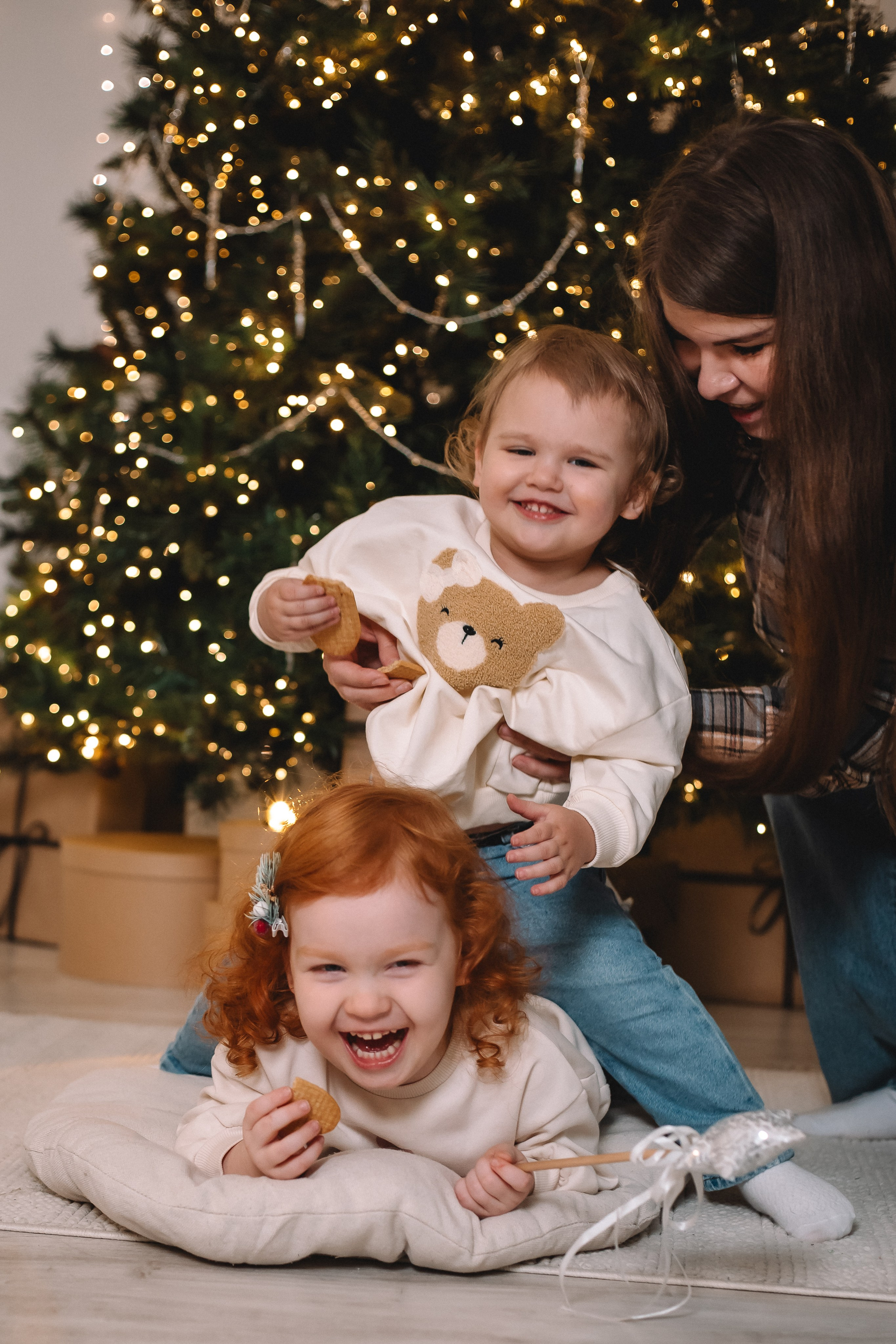 НОВОГОДНИЕ. Фотограф крещений, семейный фотограф Приходько Ксения