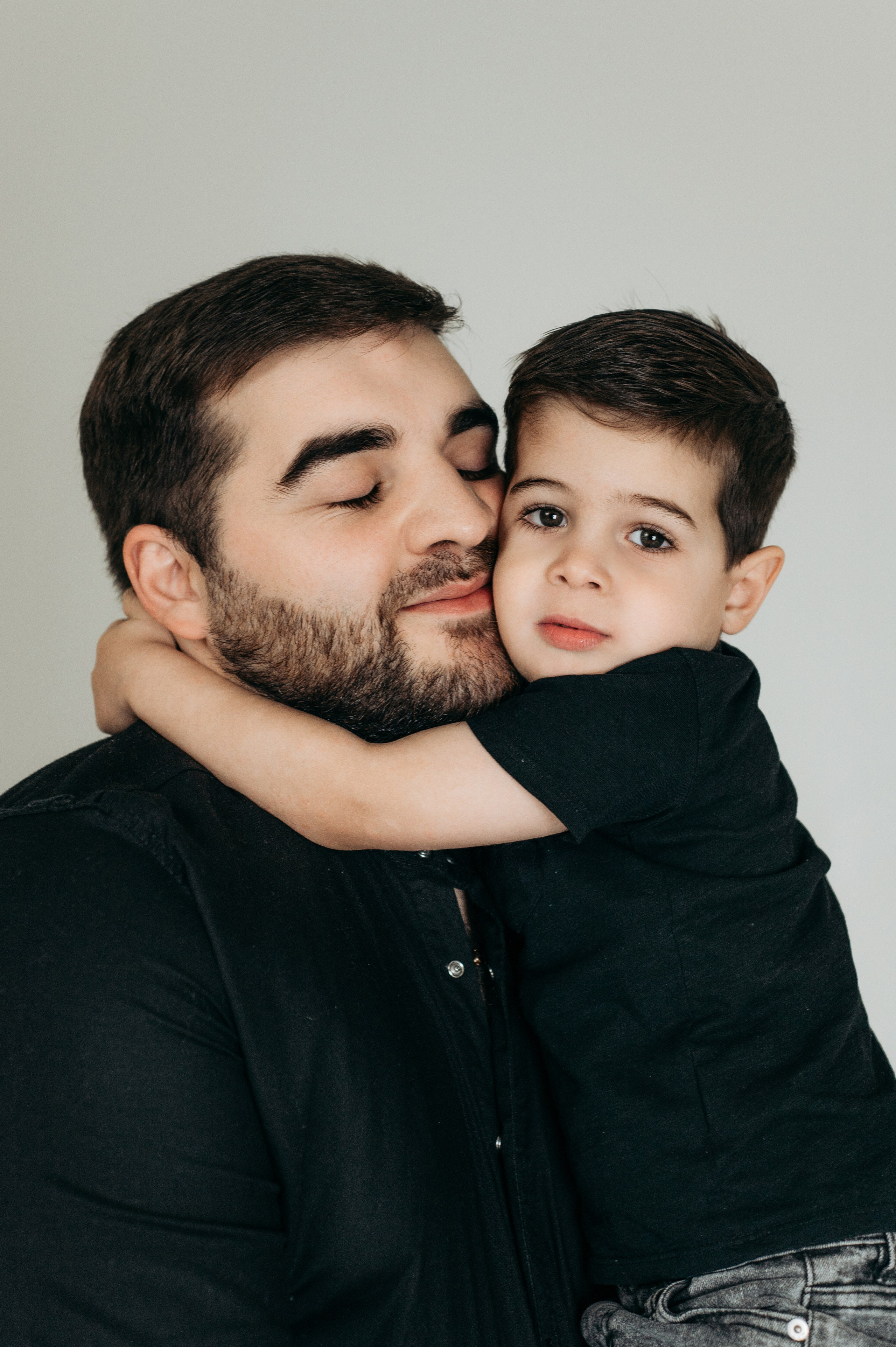 Семейная фотосессия на циклораме. Семейный и свадебный фотограф в Санкт-Петербурге Юлия Мельникова