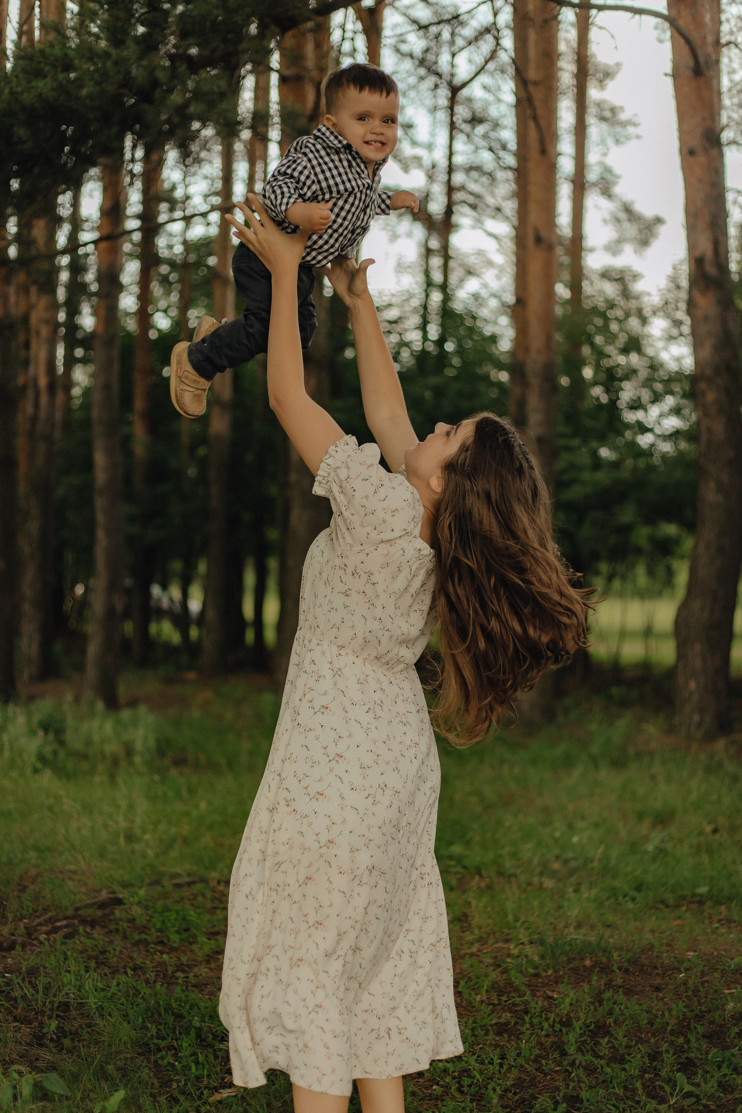 Мария с детьми. Семейный фотограф в Москве и Московской области Лазутина Валентина