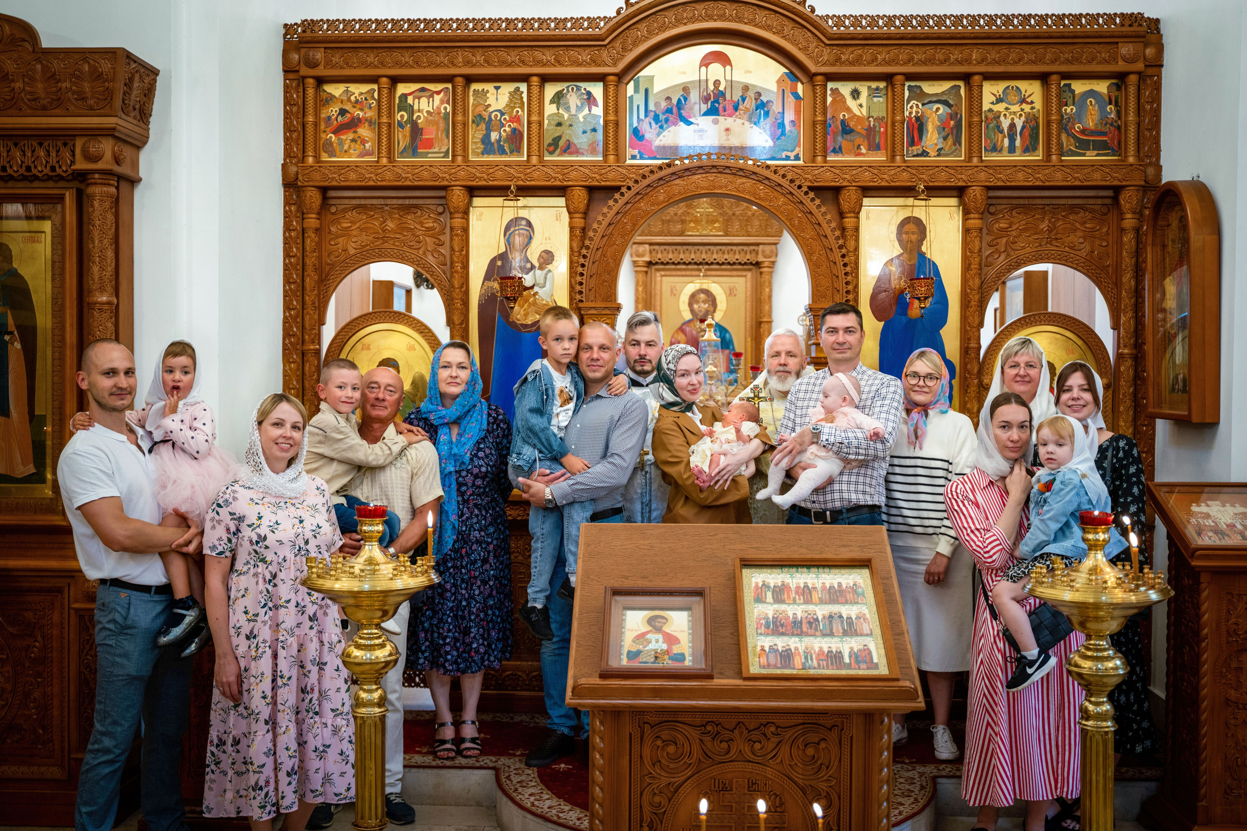 Крещение Александры. Фотограф Мария Орлова