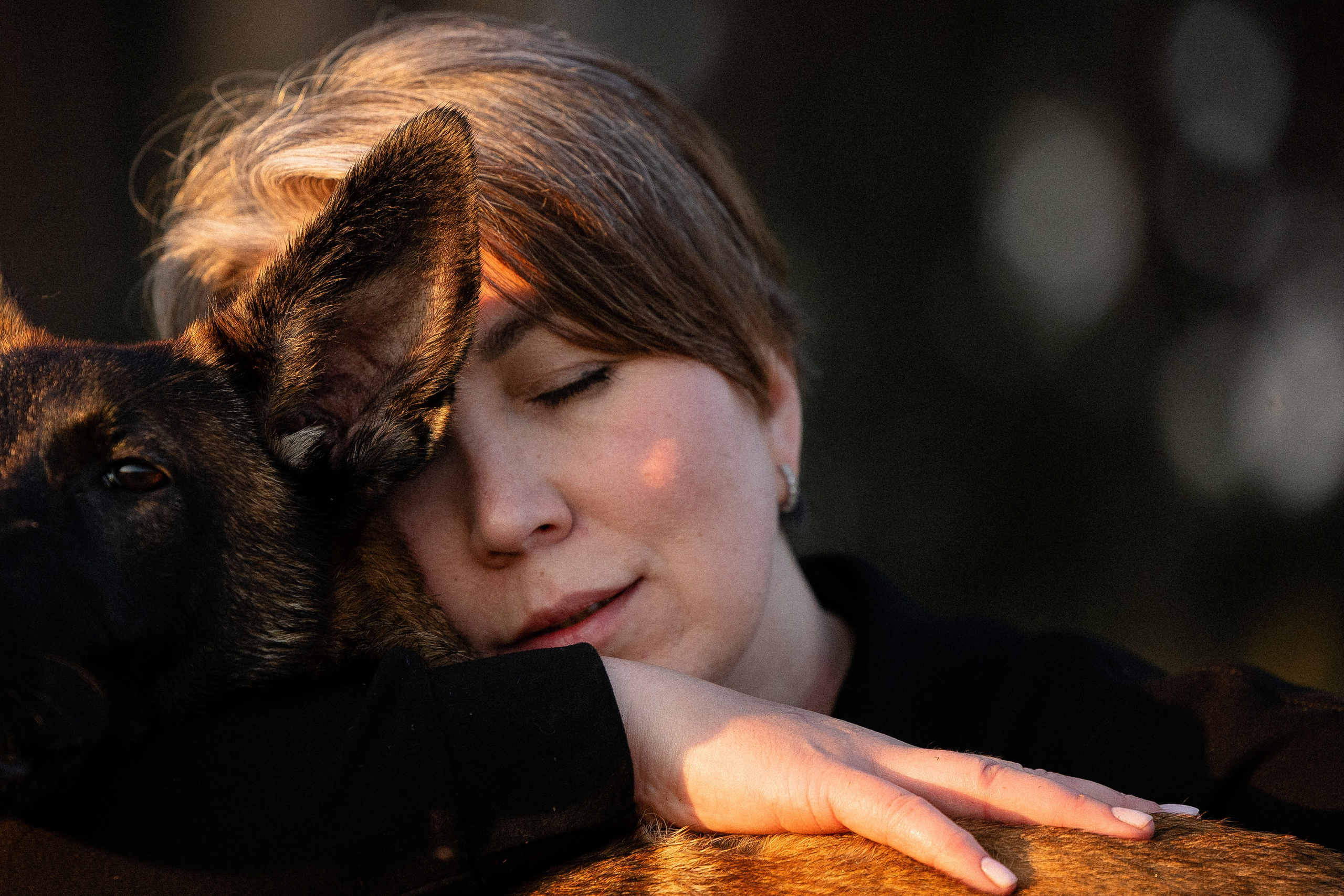 Галина и Лоя. Фотограф и видеограф анималист Аганина Дарья