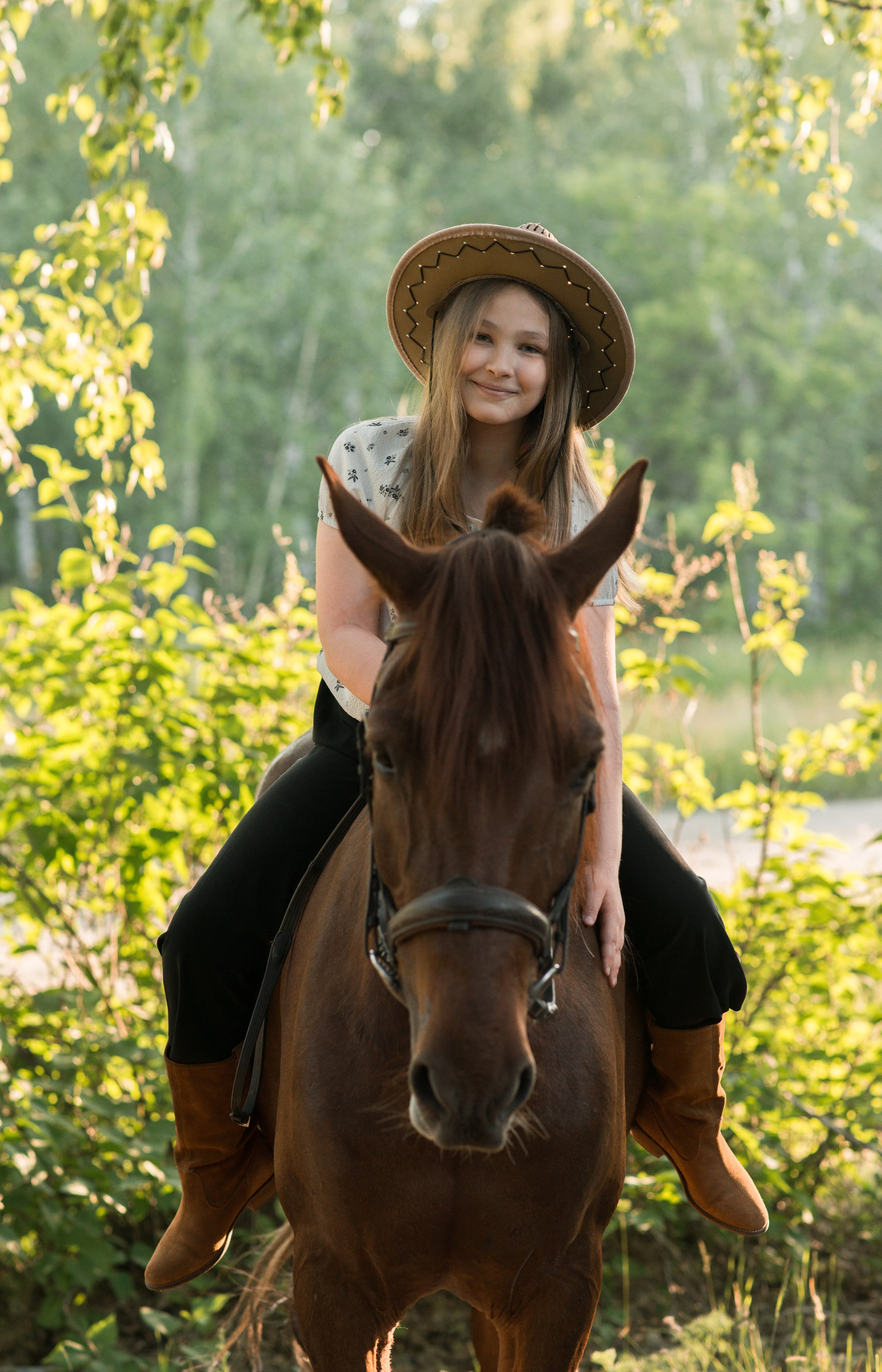 Дети и лошади. Конный фотограф в Саратове Юлия Иванова