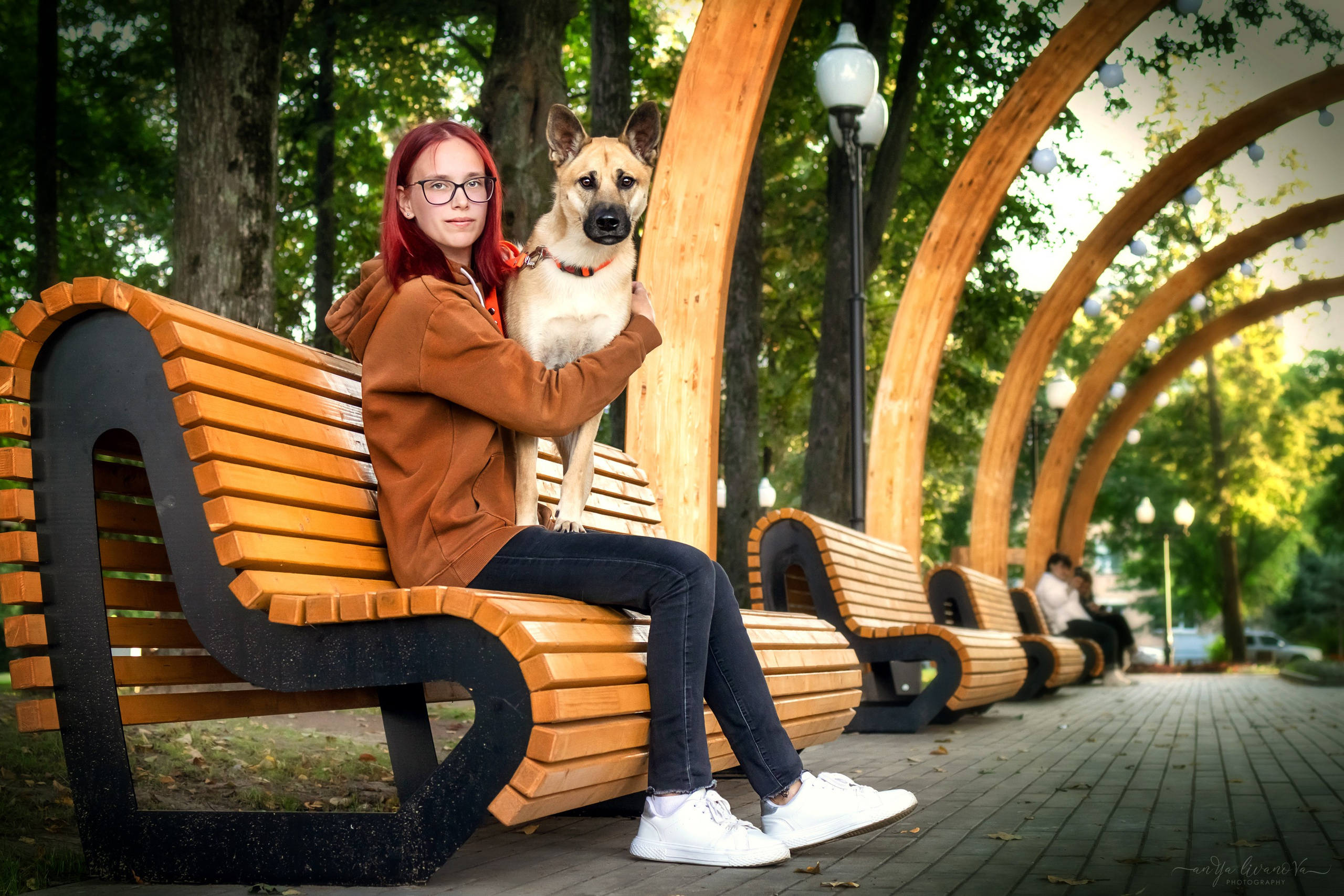 Лиза и Юки. Фотограф анималист Аня Ливанова | Рыбинск