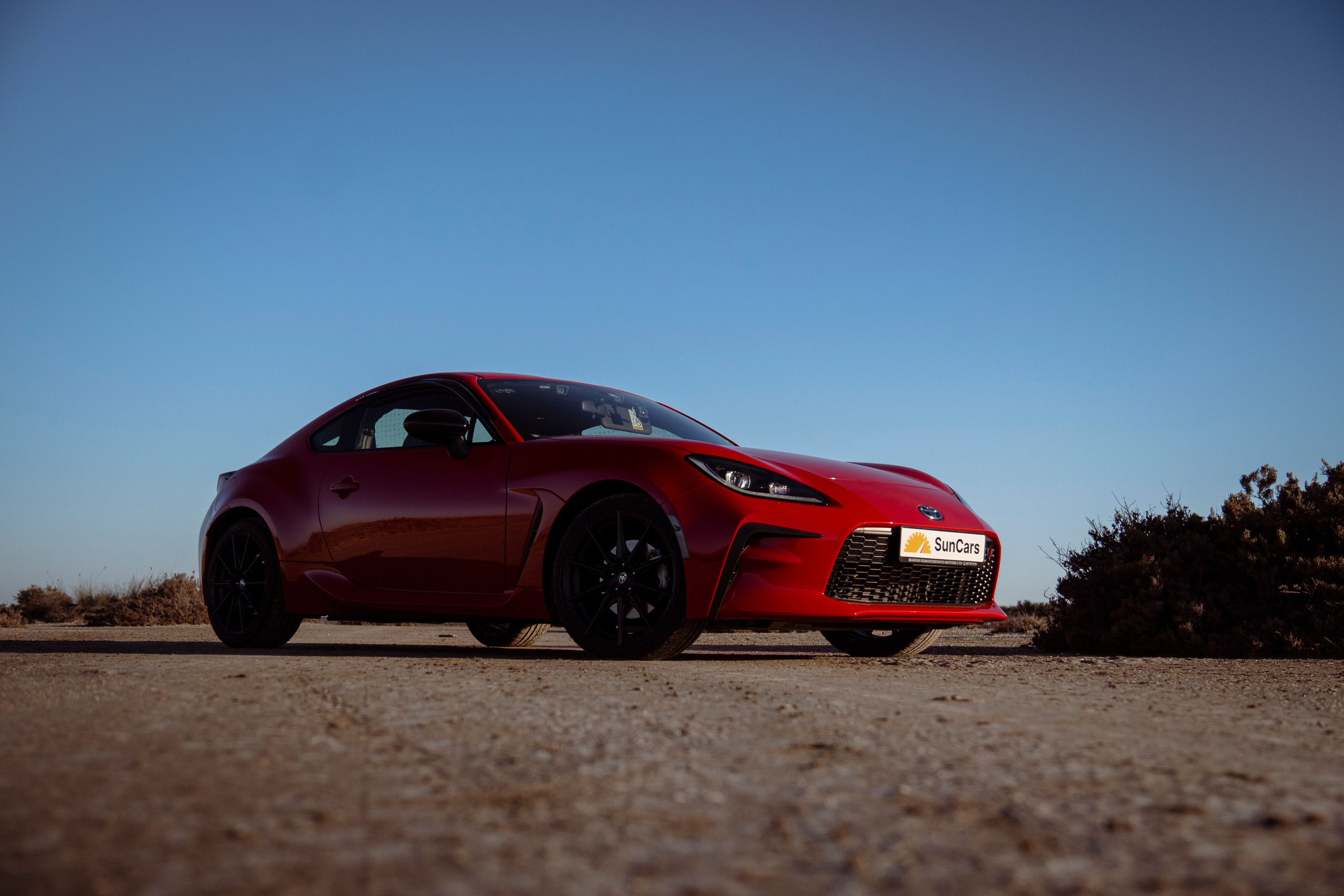 Toyota GR86. Photographer in Cyprus