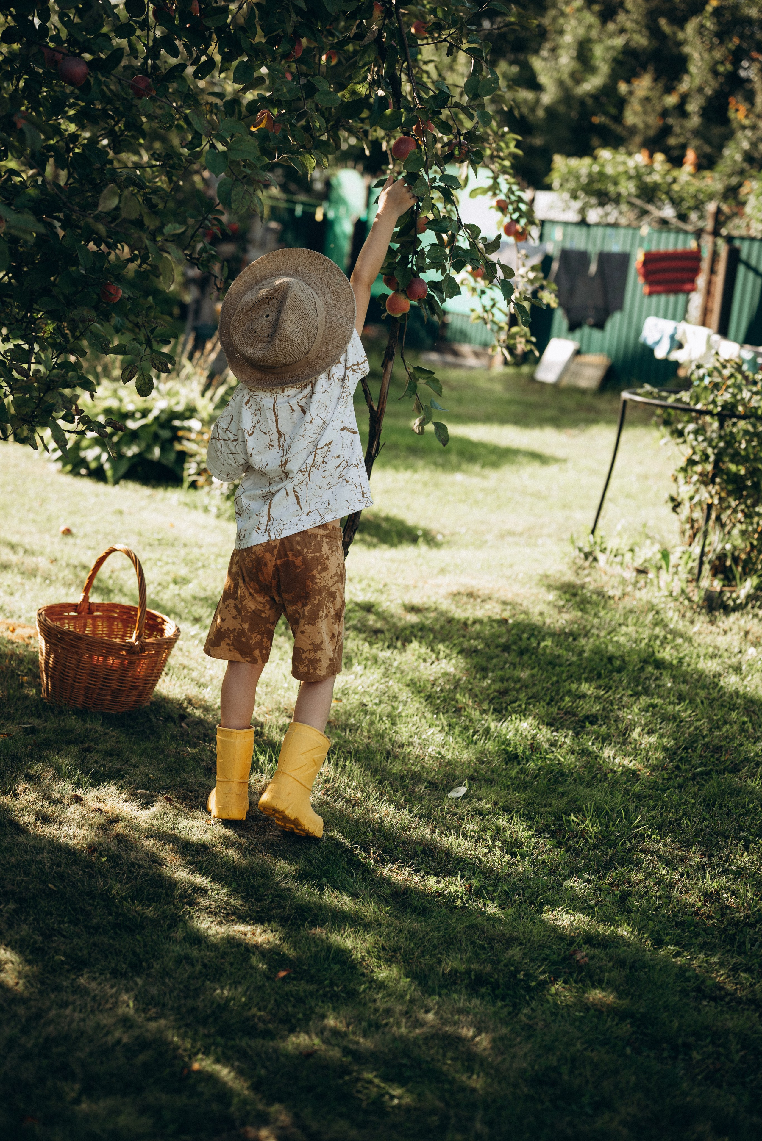 Маленький садовник. Семейный фотограф в Москве Дарья Пузикова