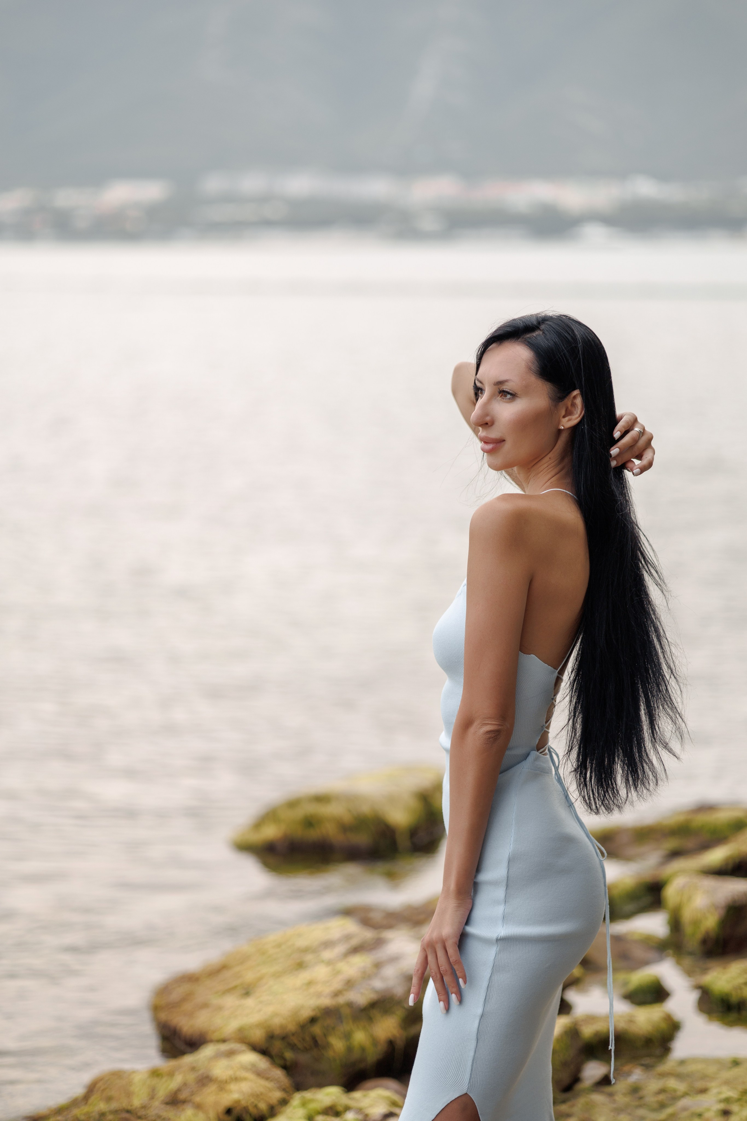 Утро на пляже Метрополь. Семейный и портретный фотограф в Геленджике Любовь Бодрова