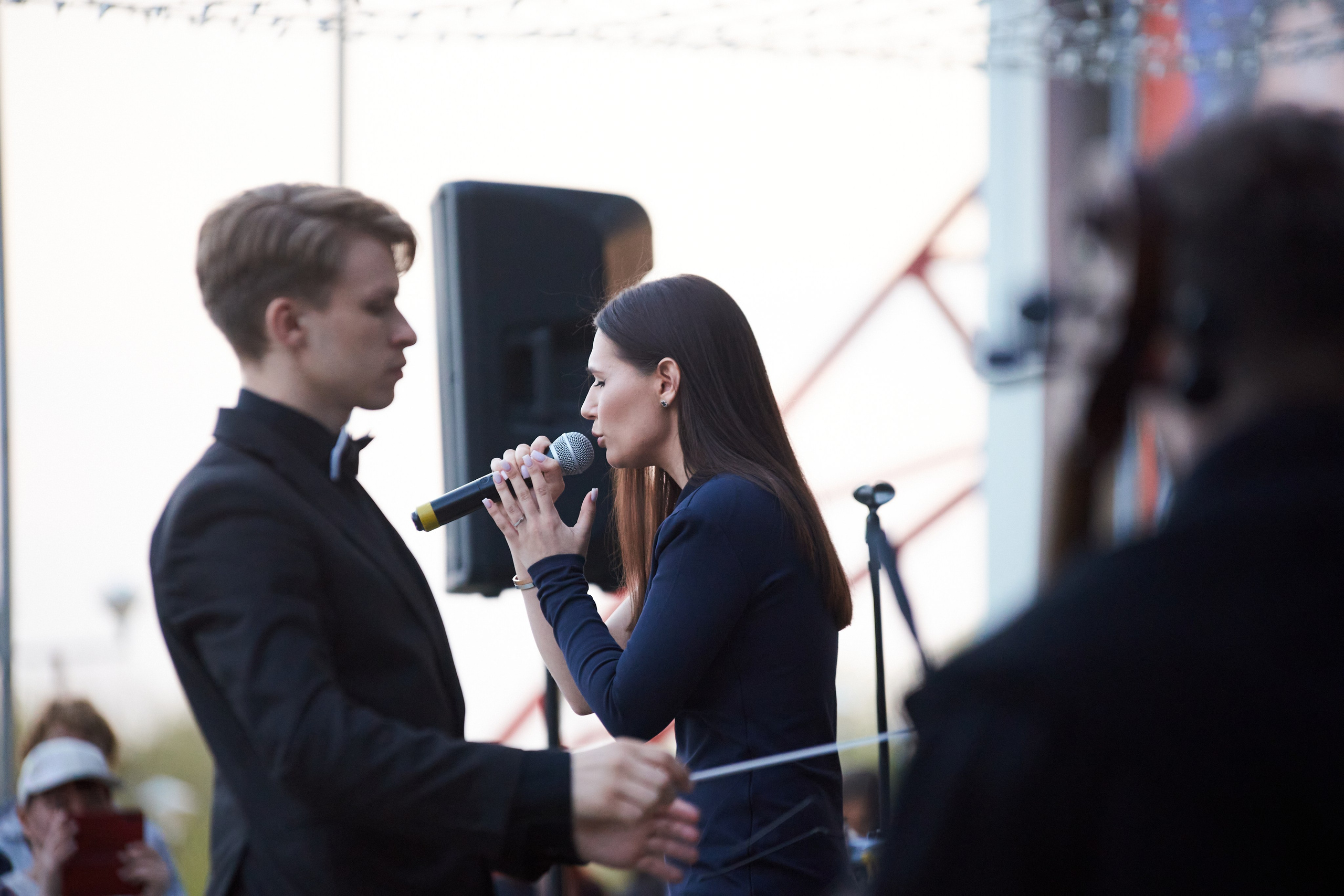 Репортаж: Музыкальная школа Виртуозы в Ночь музеев у планетария. Репортажный и женский фотограф в Новосибирске