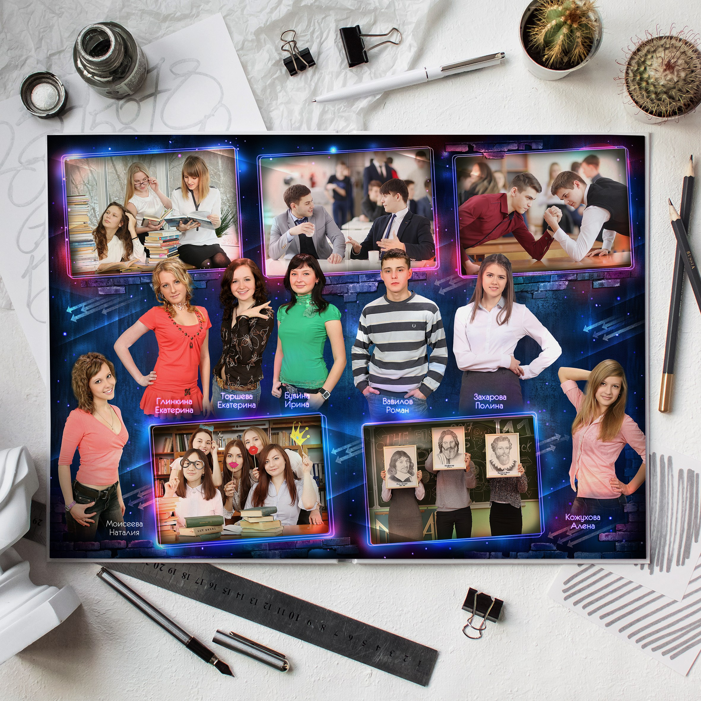 Ночной город. Современные выпускные альбомы. Мы делаем не просто альбомы, а стильные фотокниги