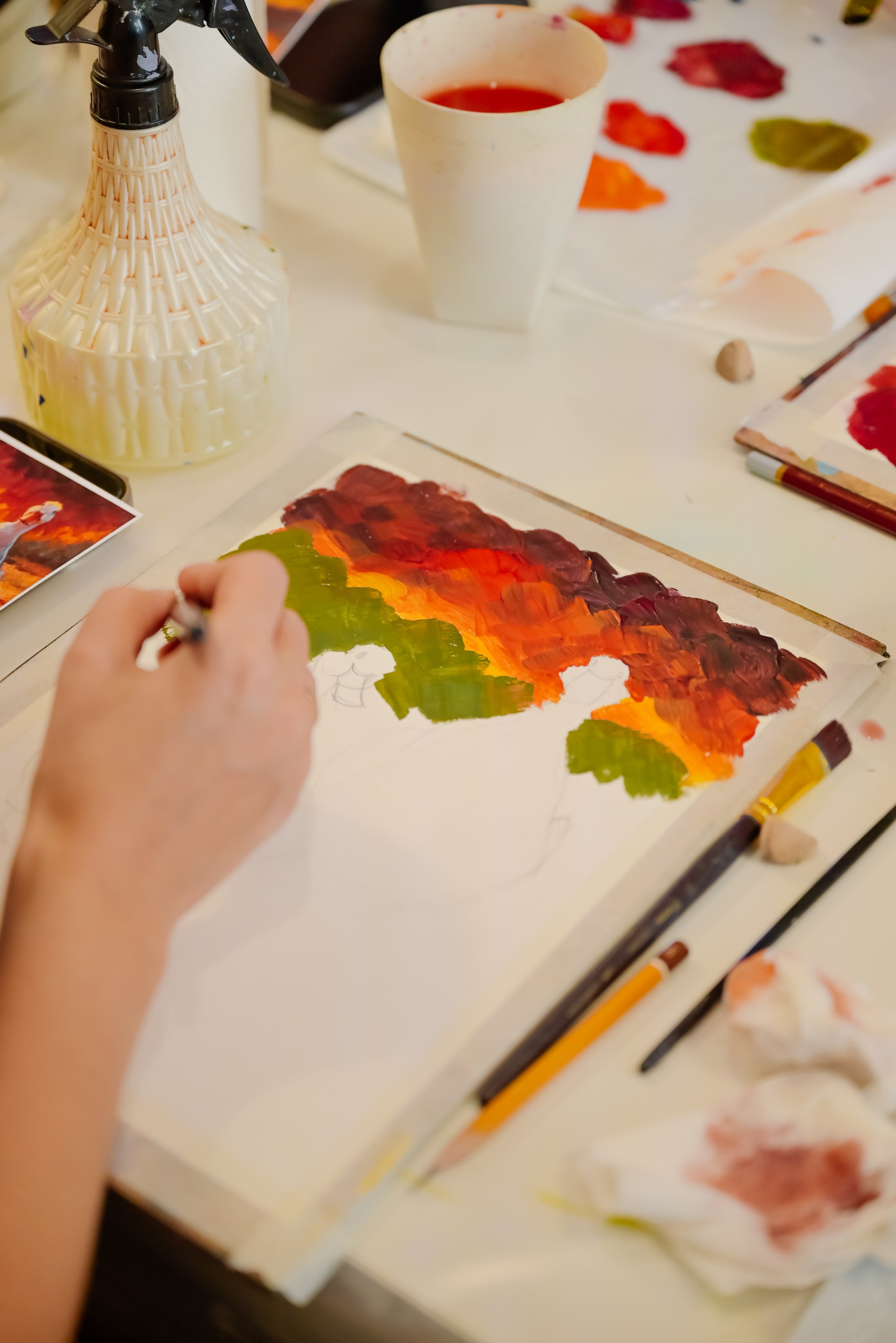 Мастер класс «Держи кисть». Фотограф в Саратове и Энгельсе — Склярова Дарья