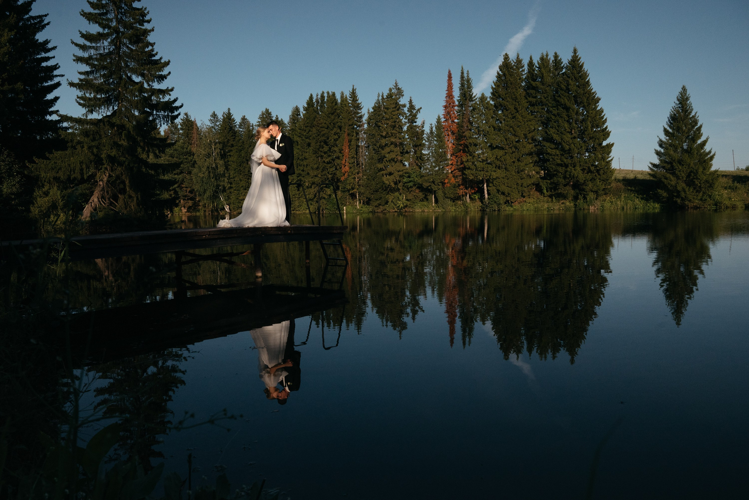 Мотоцикл на свадьбе. Свадебный фотограф Ижевск Петр Шишков