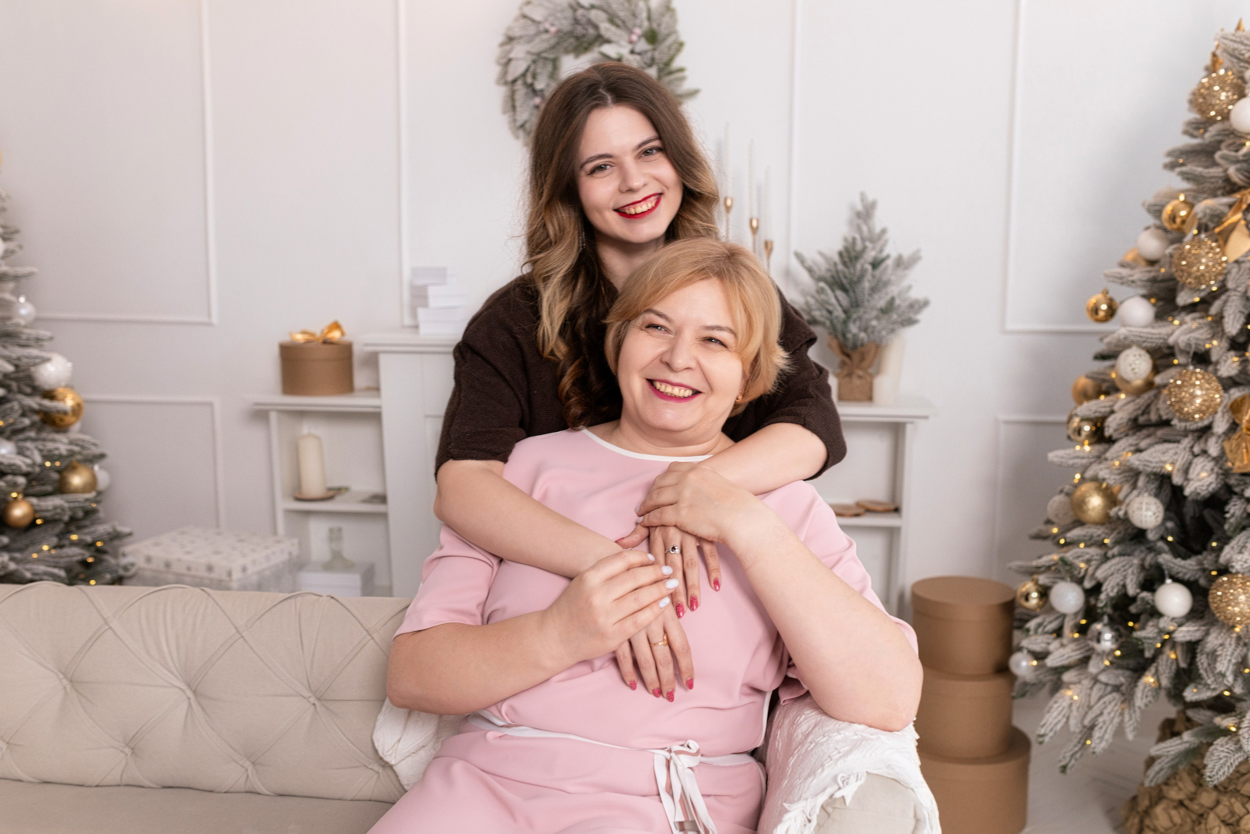 Новогодняя фотосъемка для клиентов студии балета в Воронеже