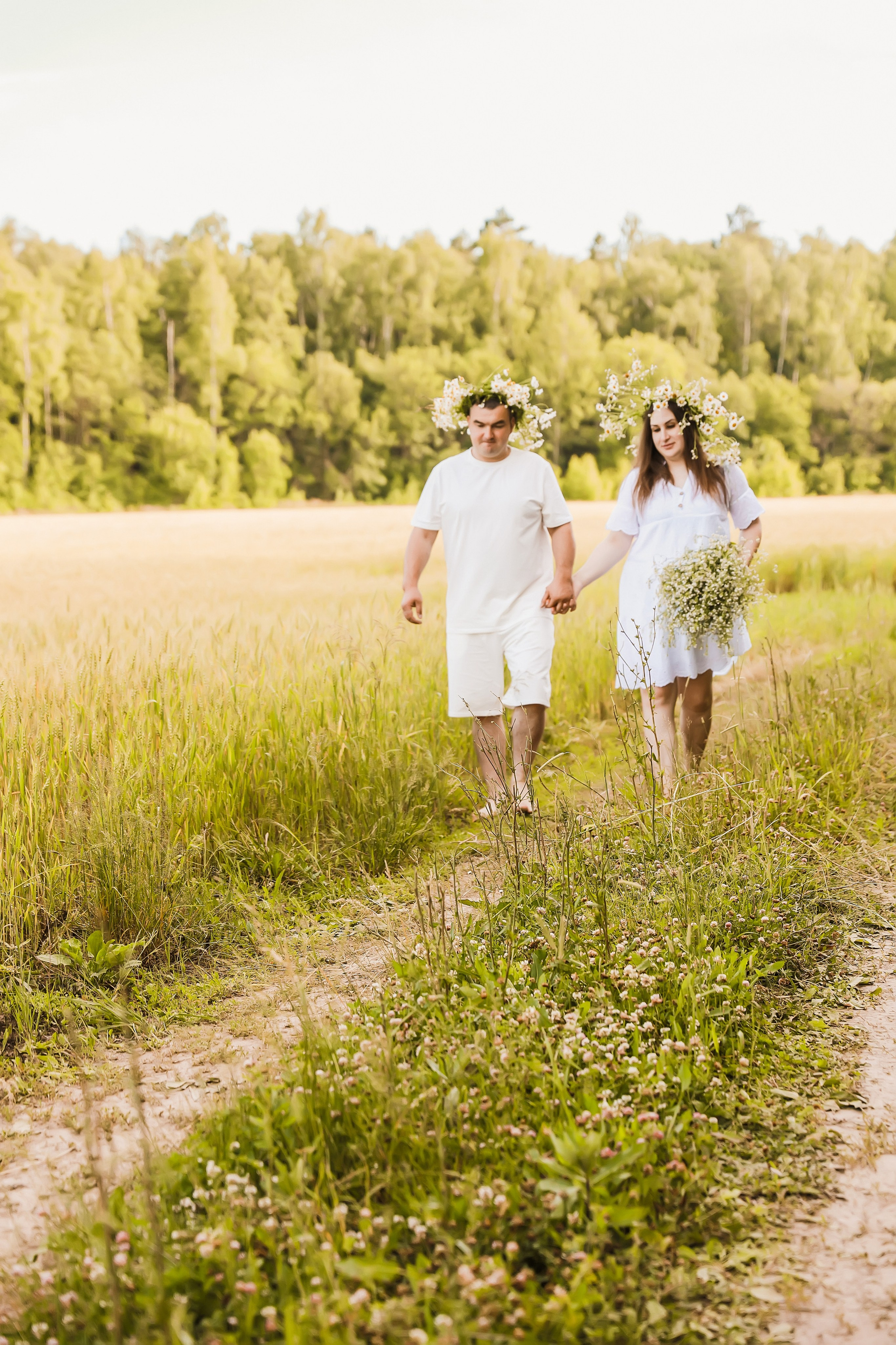 Семейная в колосках. Школьный и детский фотограф Старожилово
