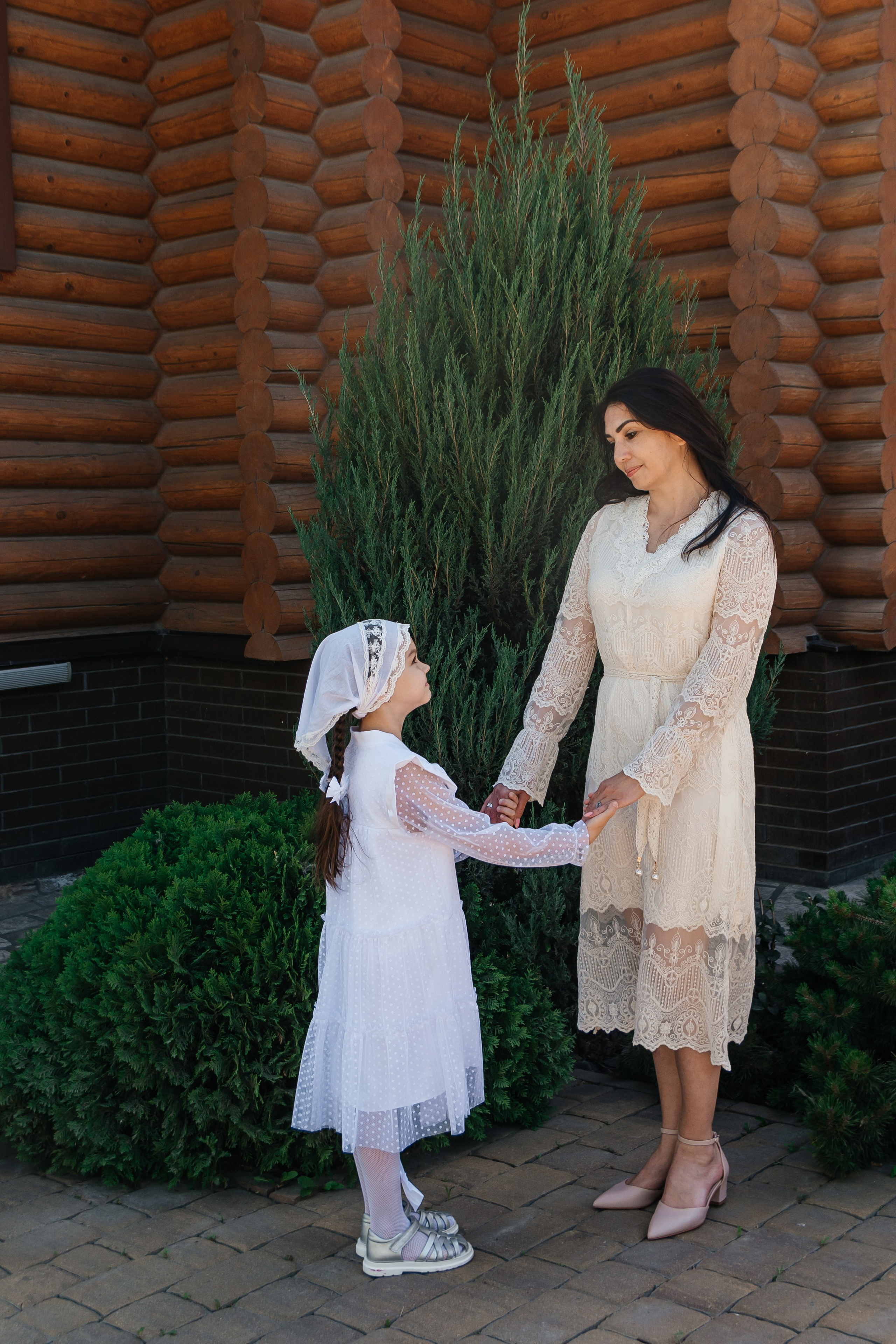 Фотосессия крещения Елизаветы. Семейный и детский фотограф Кущ Наташа