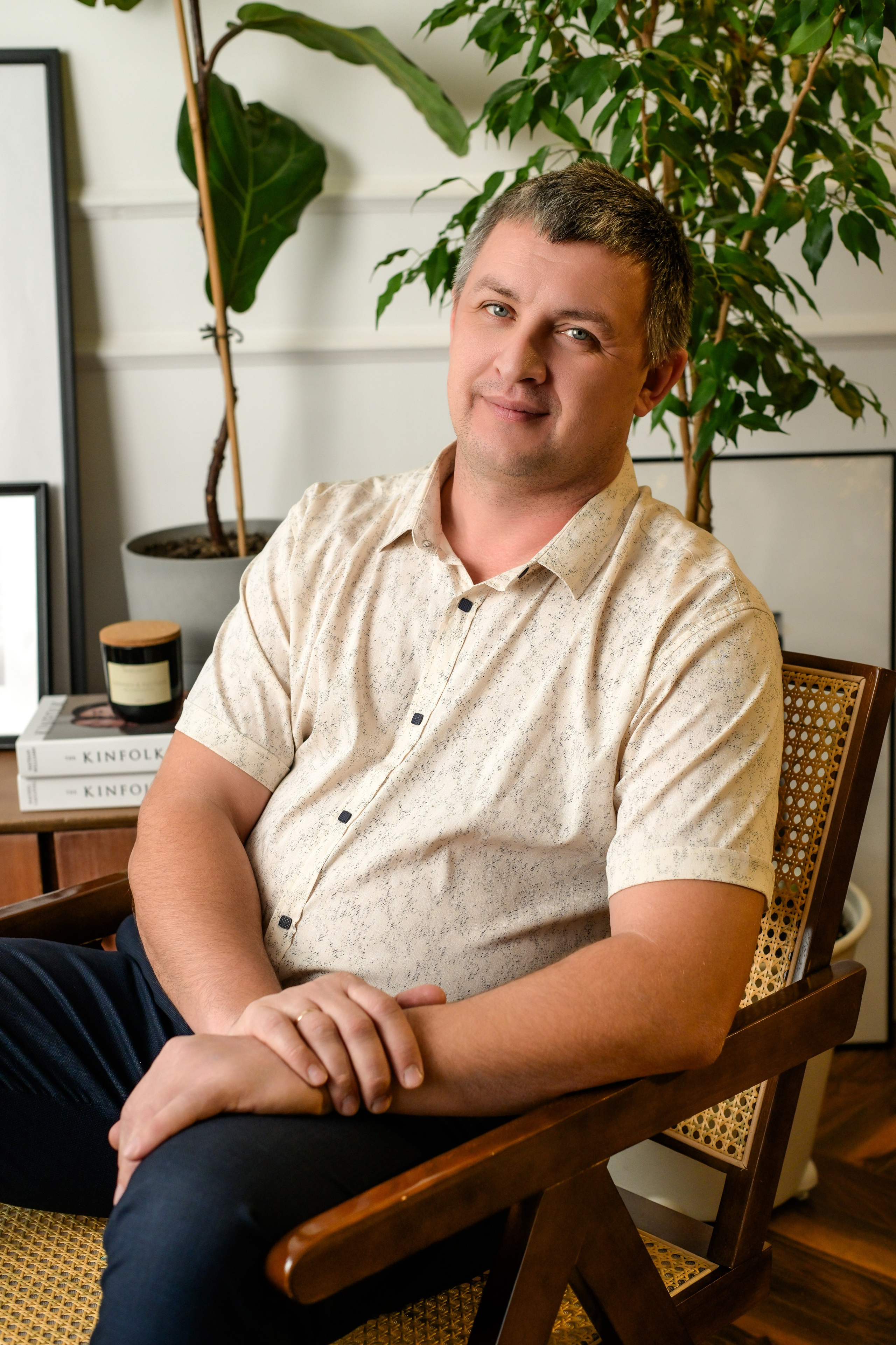 Семья Ольги новогодняя съемка