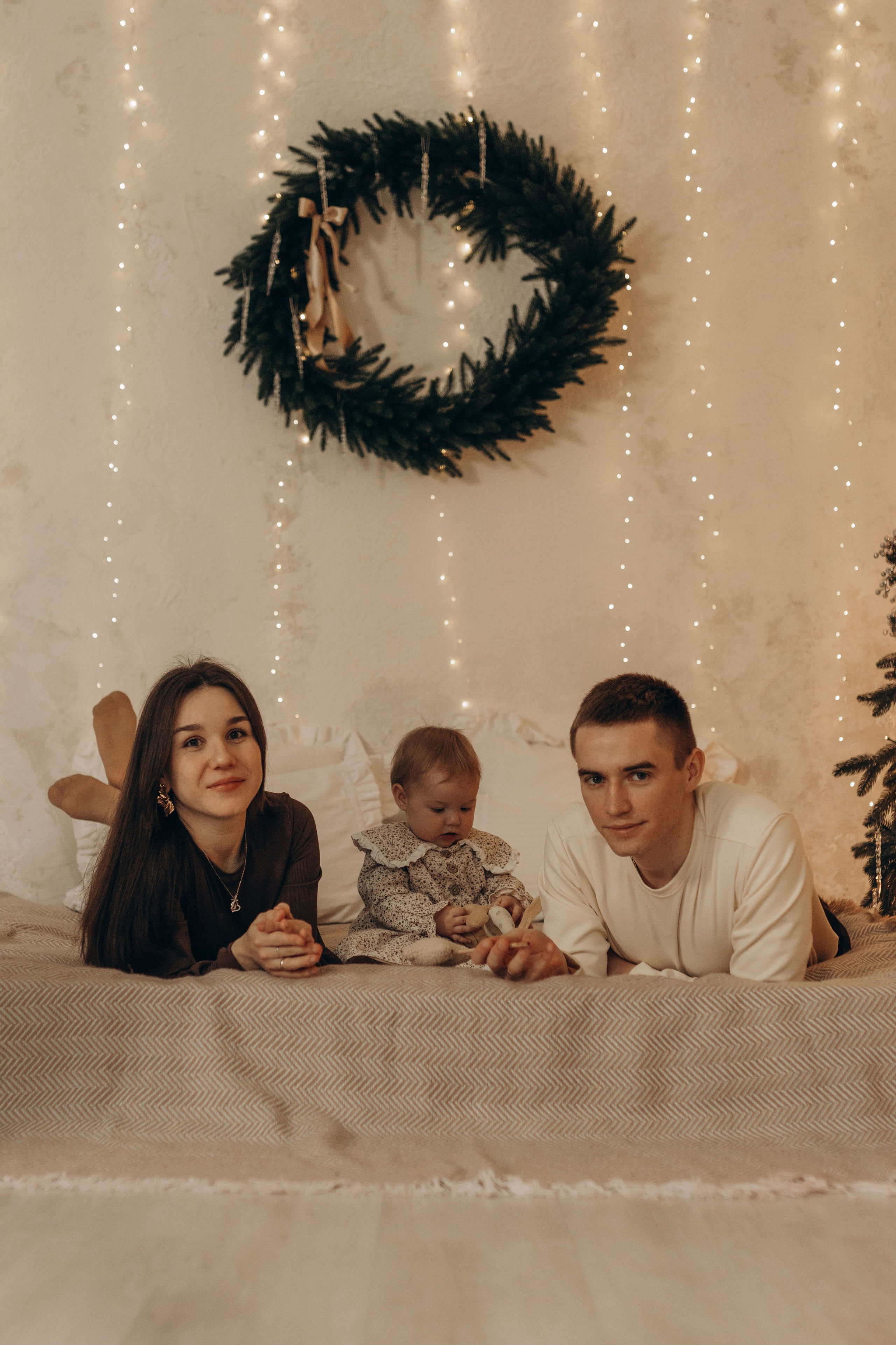 Новогодняя история Дмитрия, Полины и Анюты. Фотограф в Ставрополе Svetlana Matveeva