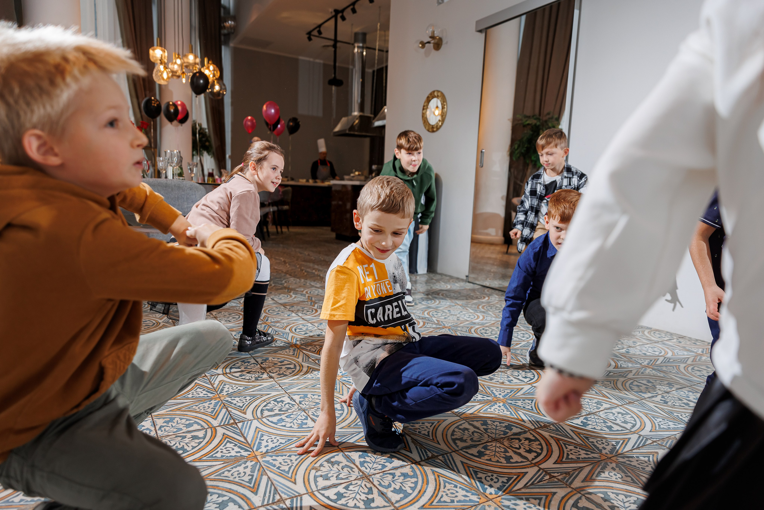 День рождения Насти «Венсдэй во Вкусотеррии». Семейный и детский фотограф Комина Елена, Власиха, Одинцово