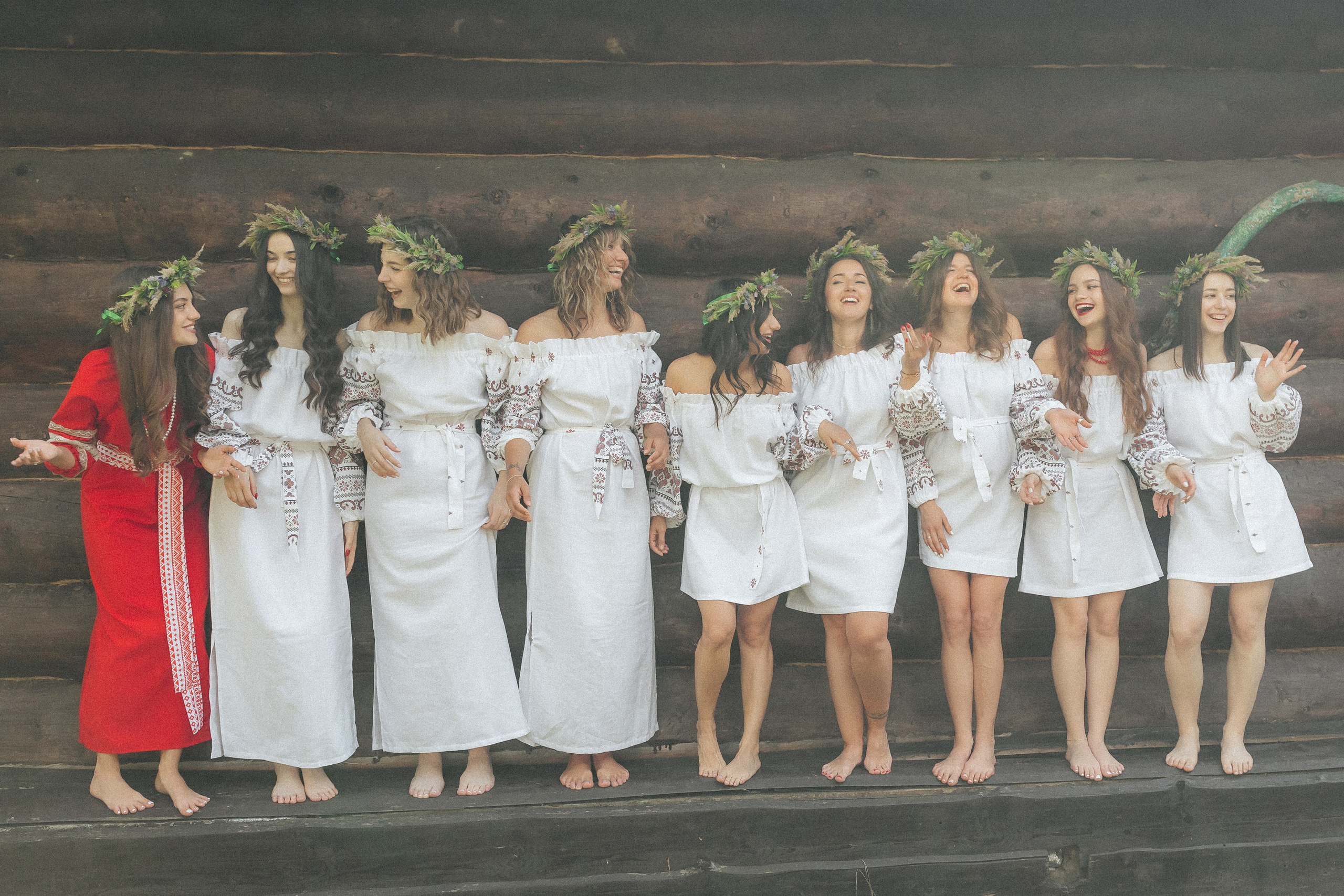 Девичник в стиле A LA RUSSE. Свадебный фотограф в Москве Николай Болт