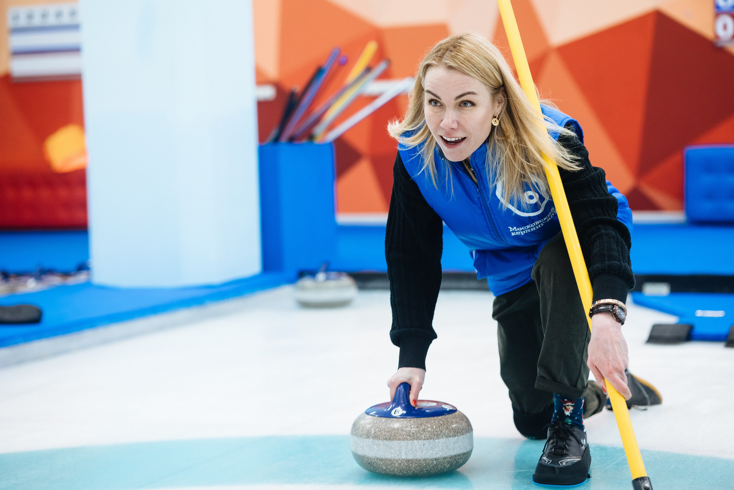 Корпоратив в кёрлинге. Свадебный и семейный фотограф Екатерина Иванова