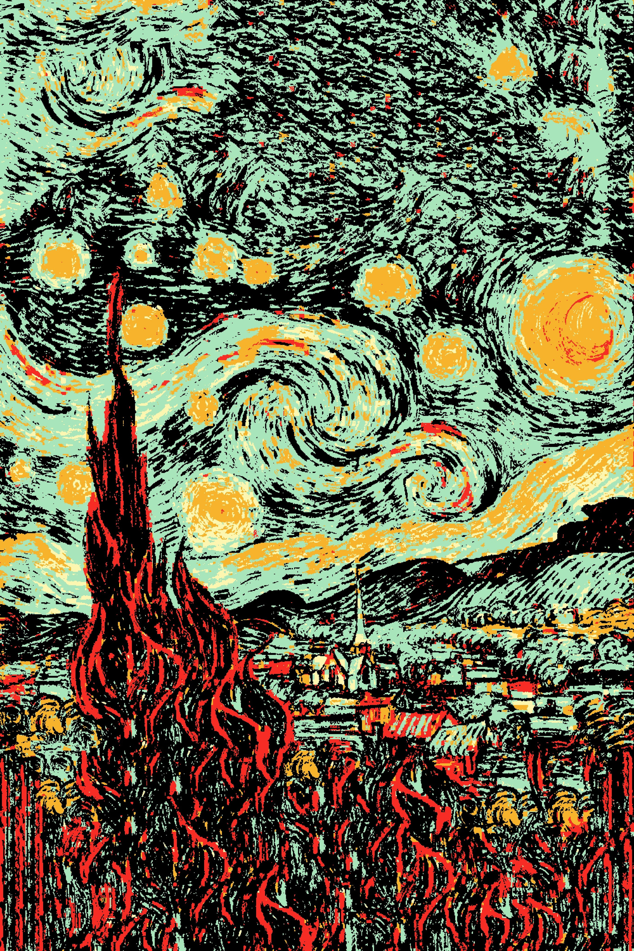 КАРТИНЫ МИРА. 视觉艺术像素艺术家瓦西尔像素