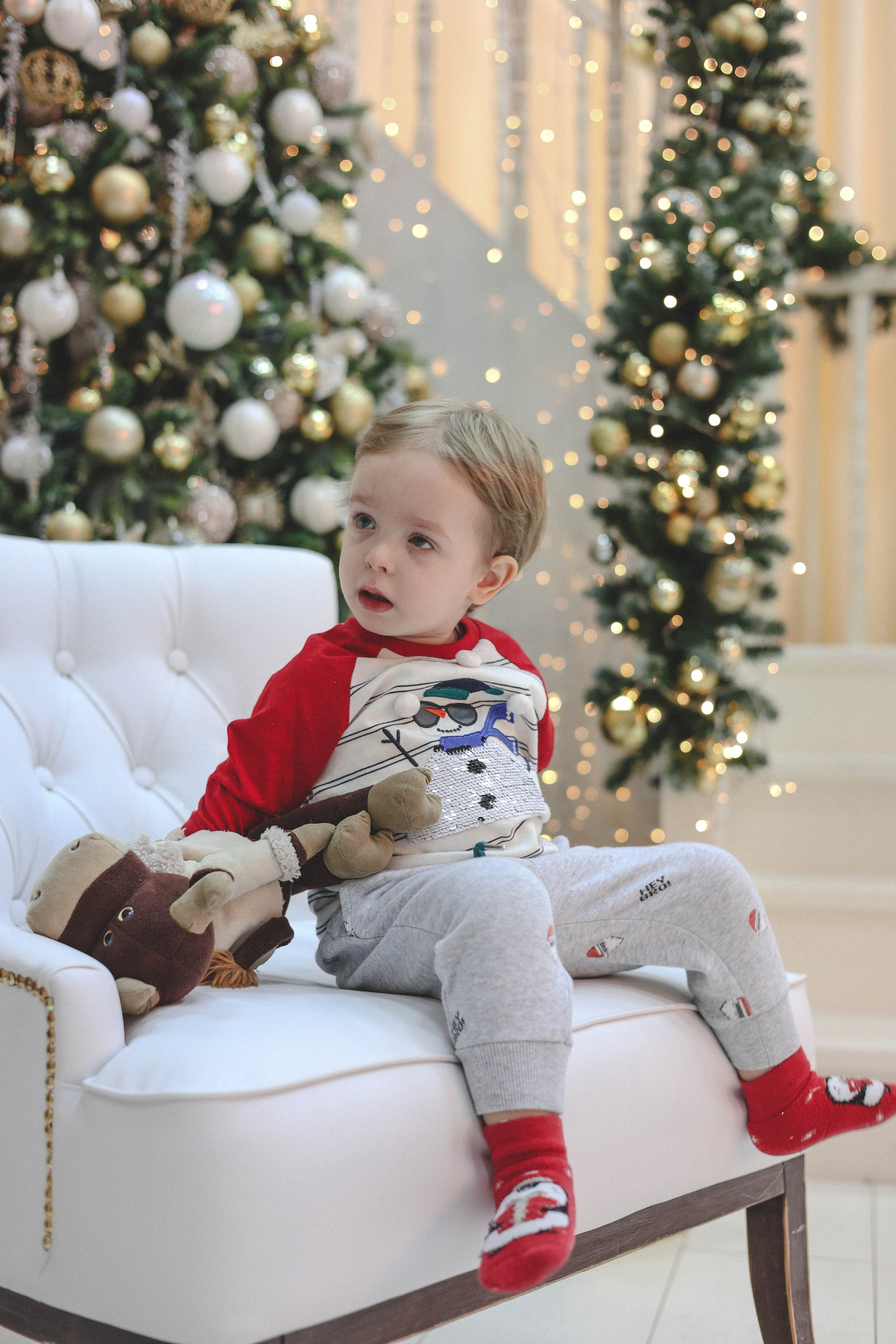 Новогодняя история «Ирина и ее семья». Фотограф в Москве Анастасия Калинина