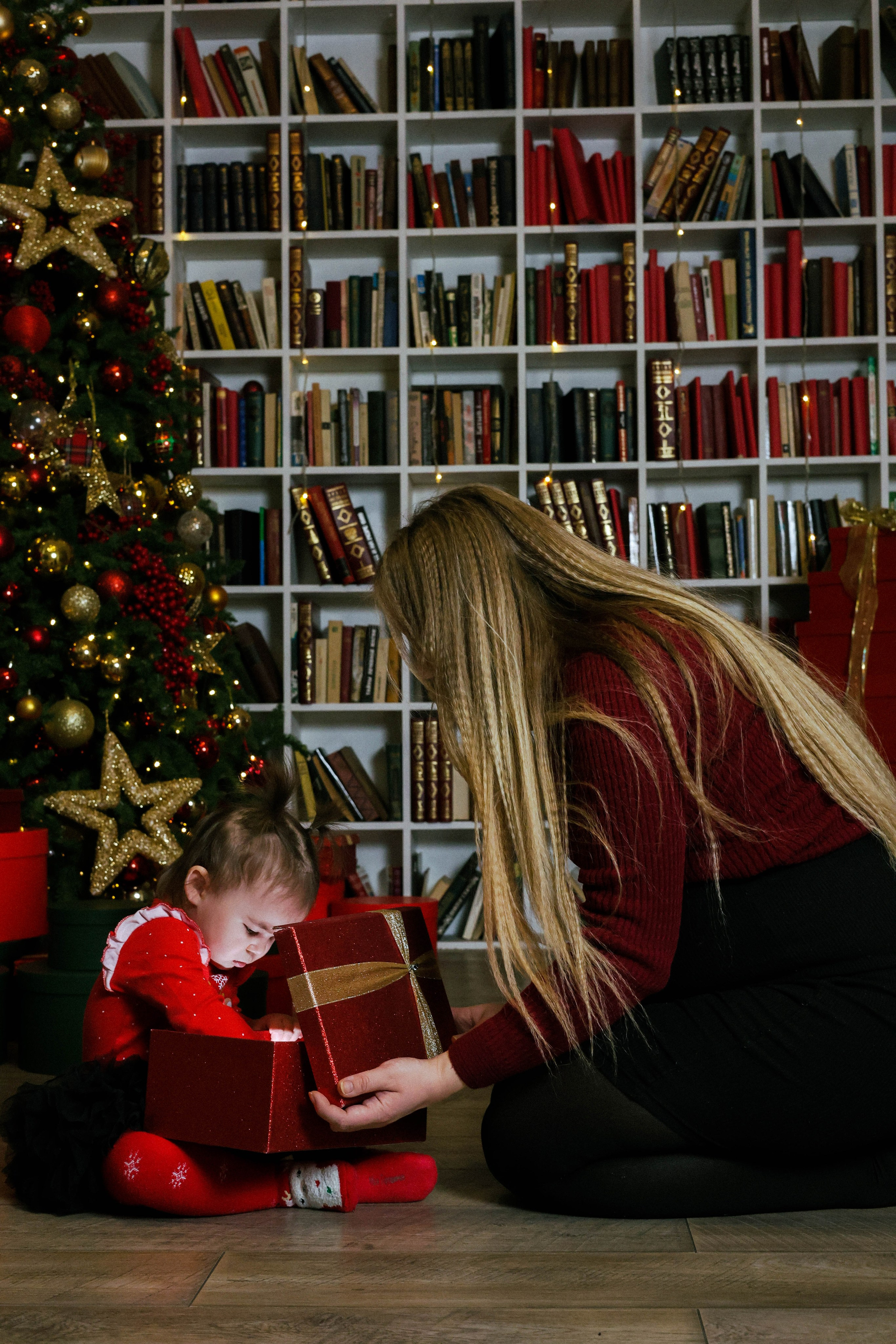 Новогодняя история «Анастасия и ее семья». Фотограф в Москве Анастасия Калинина
