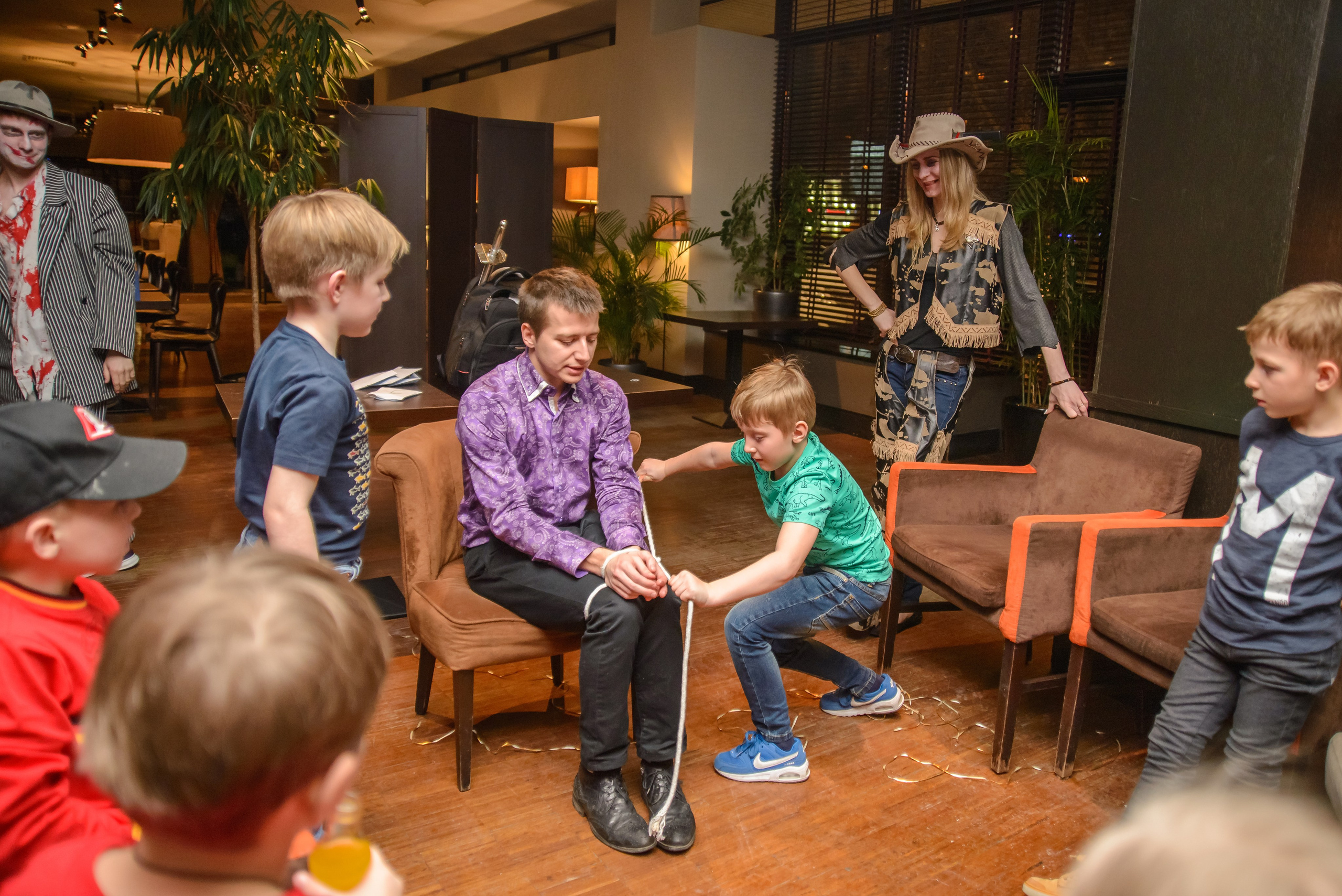 Детский день рождения в ресторане