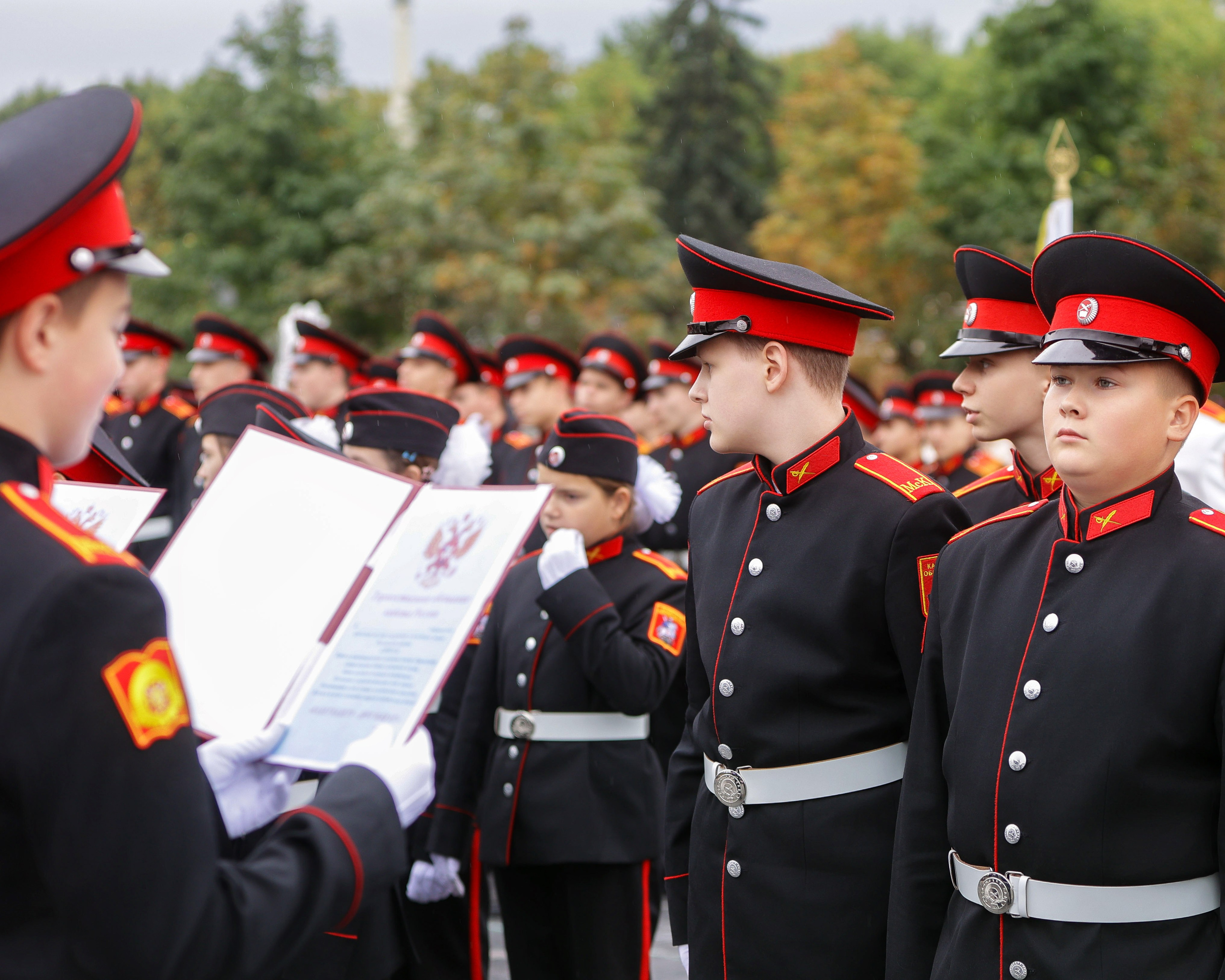 Посвящению в кадеты в Первом Московском кадетском корпусе, Дипломатической кадетской школы. Выпускные альбомы и школьный фотограф в Подольске, Троицке, Щербинке, Москве и Московской области